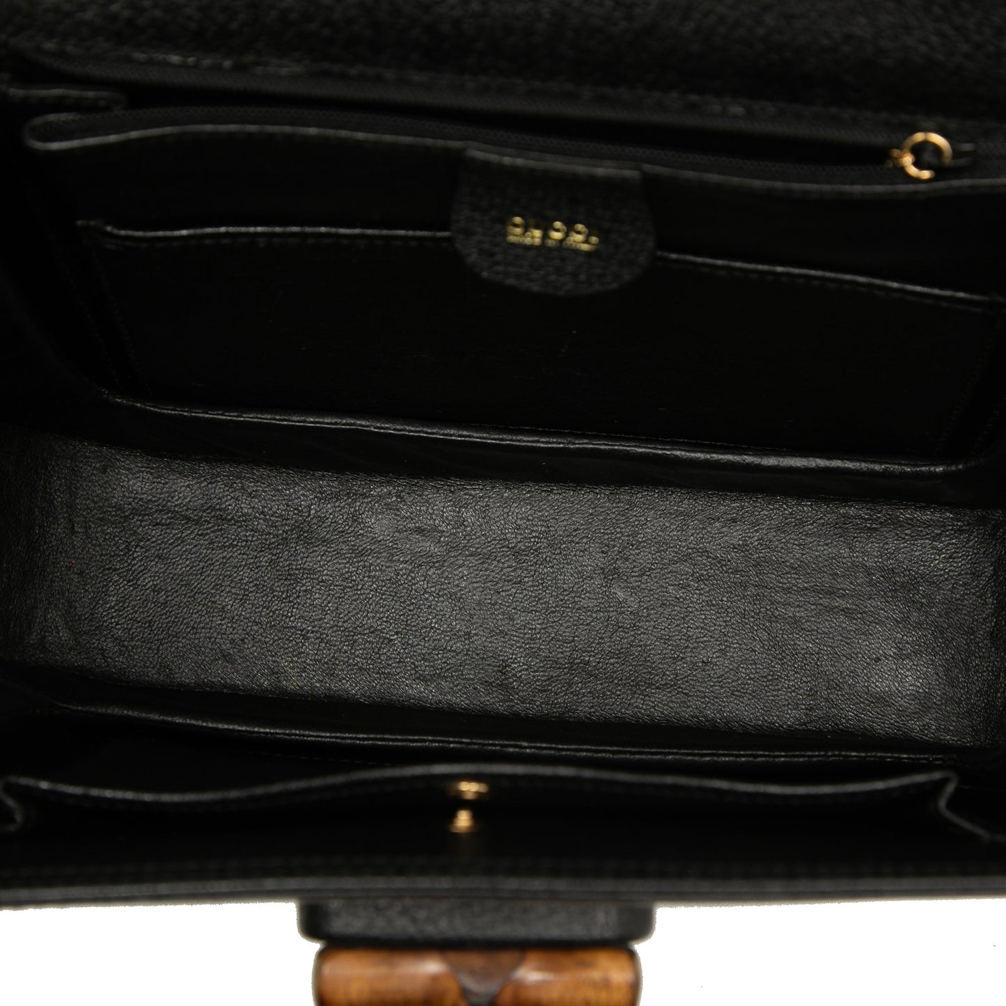 Gucci Grained Calfskin Bamboo Night