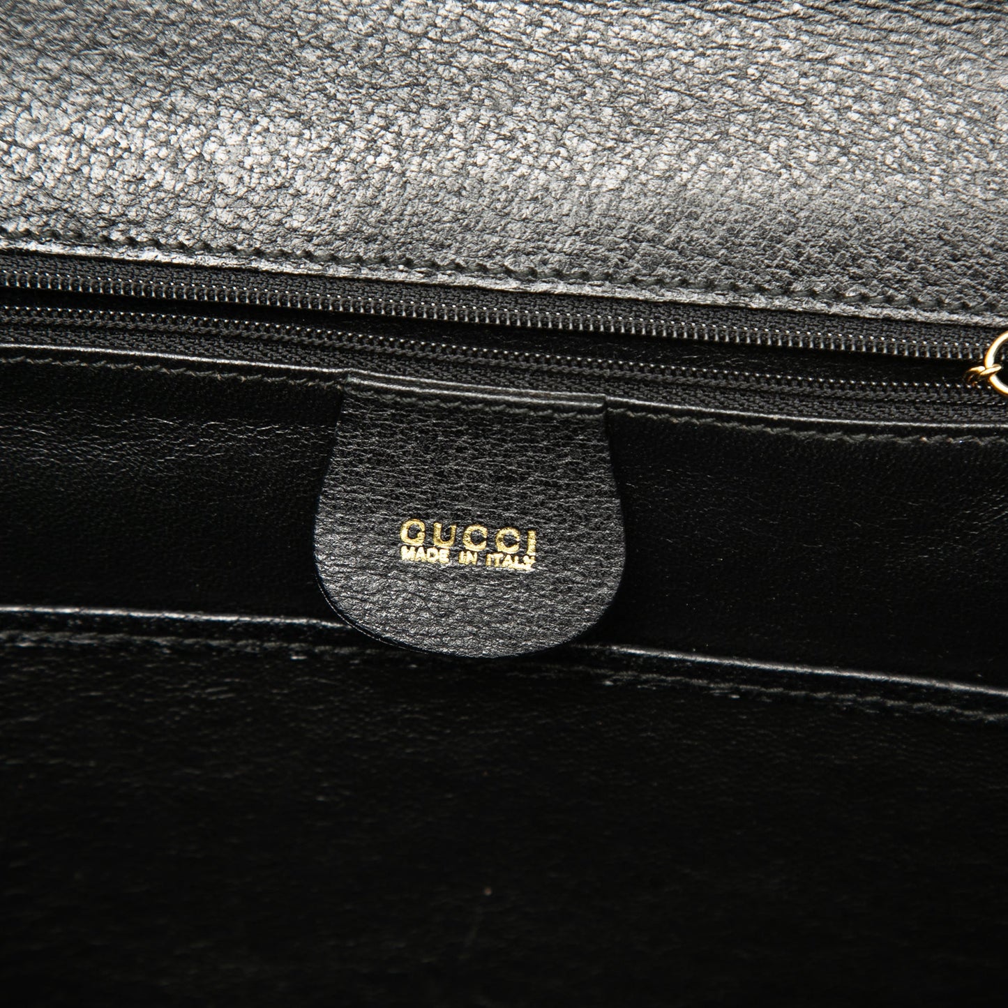 Gucci Grained Calfskin Bamboo Night