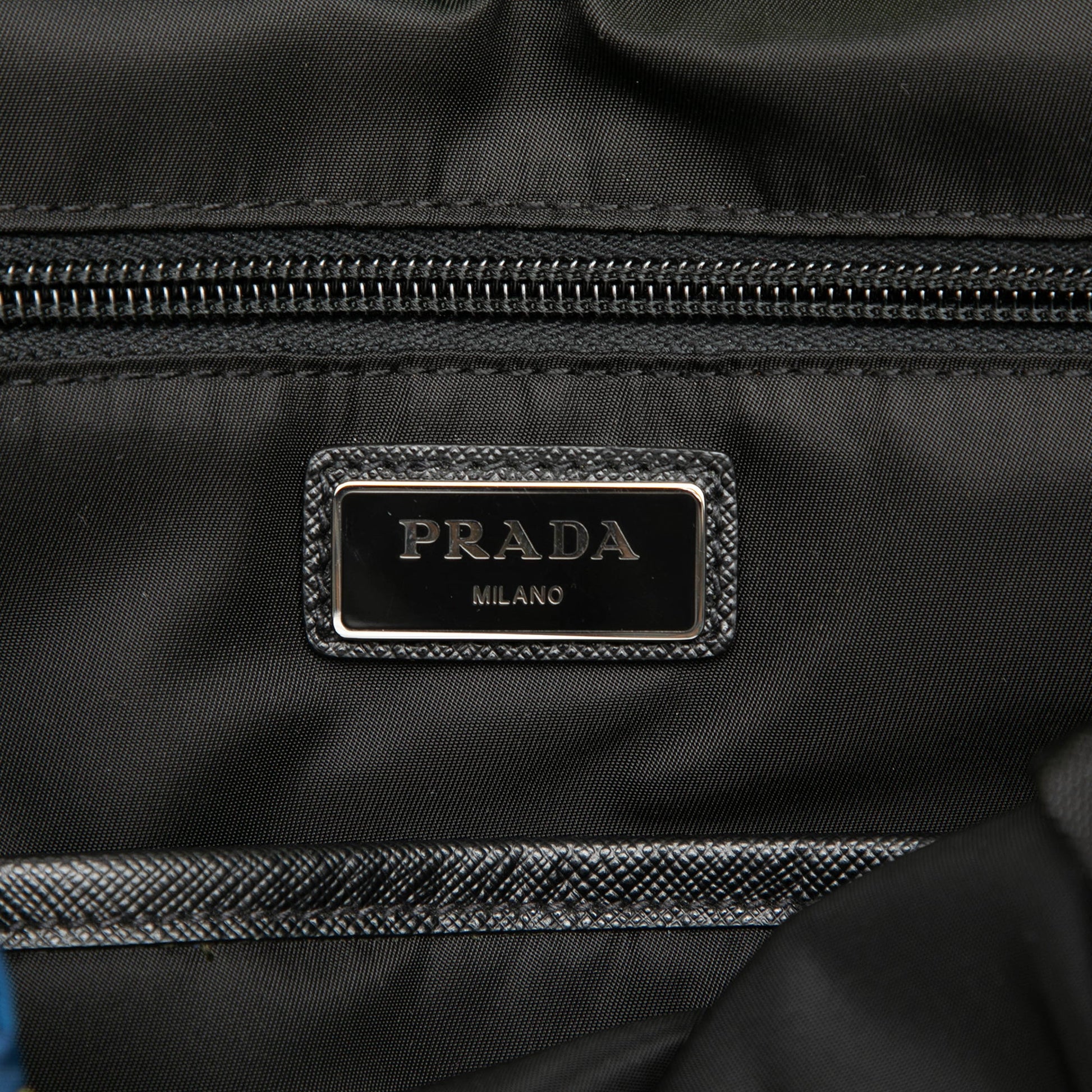 Prada Tessuto Patch Backpack