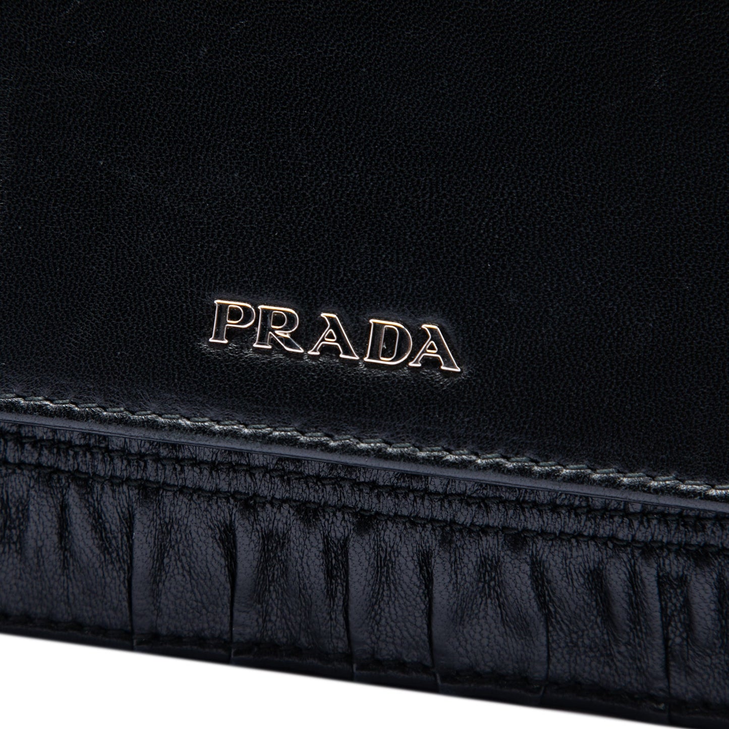Prada Nappa Gaufre and Brushed Leather Crossbody