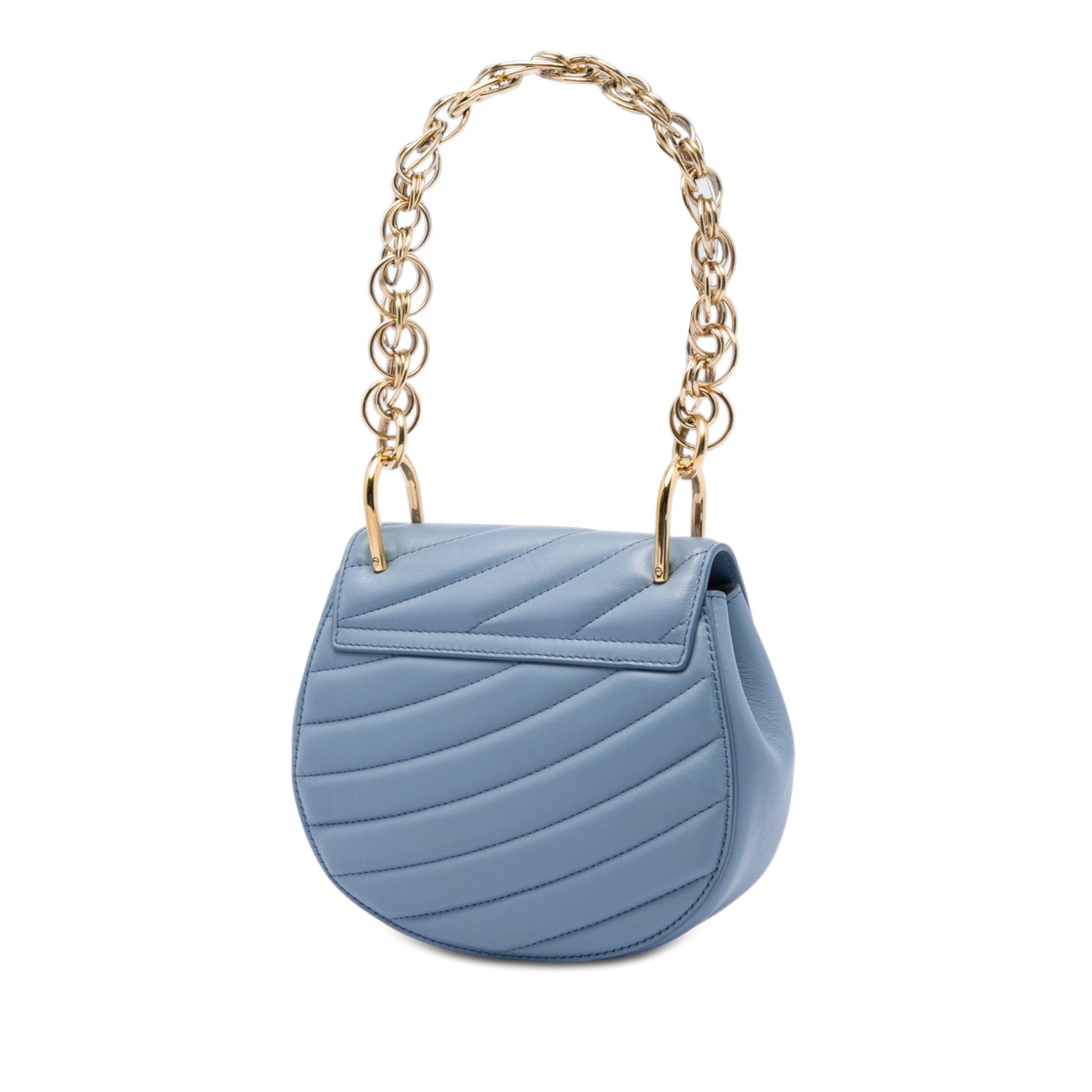 Chloé Mini Quilted Leather Drew Bijou Satchel