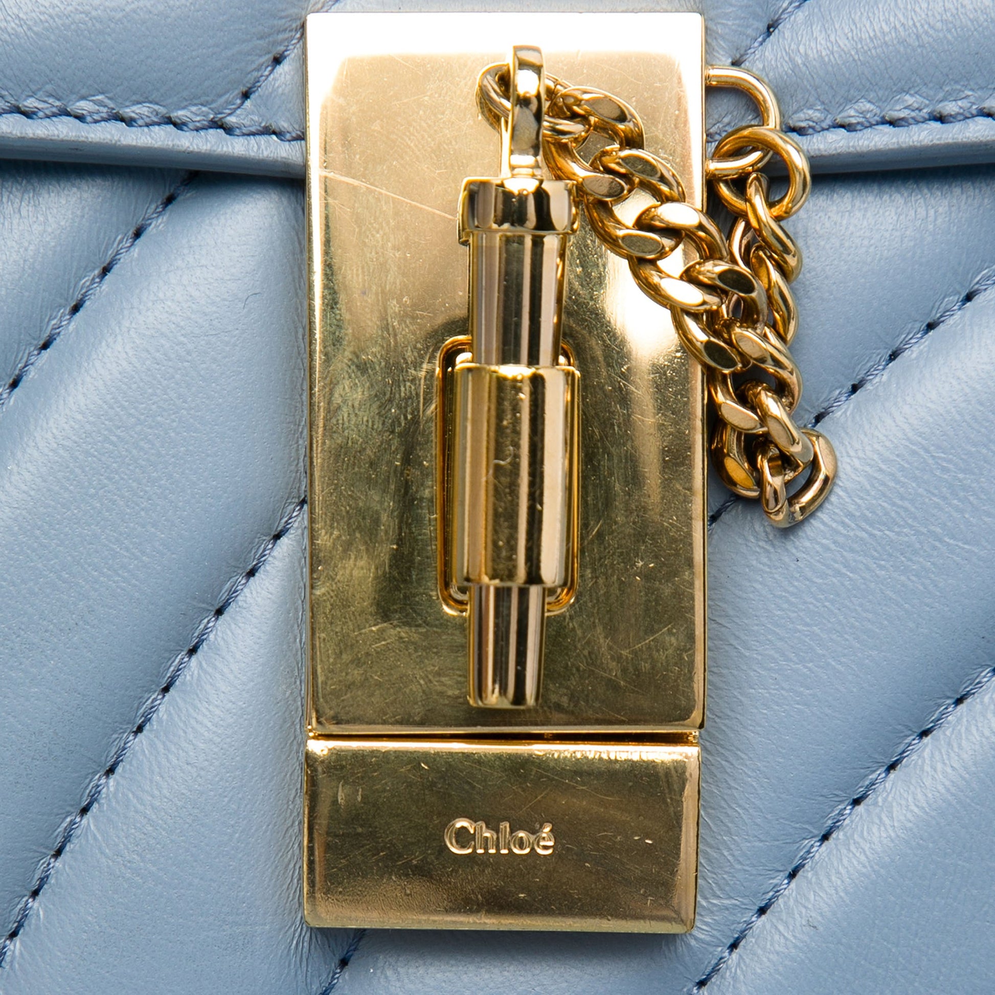 Chloé Mini Quilted Leather Drew Bijou Satchel