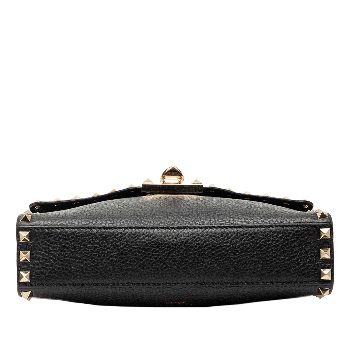 Valentino Small Grainy Calfskin Rockstud Flap Crossbody