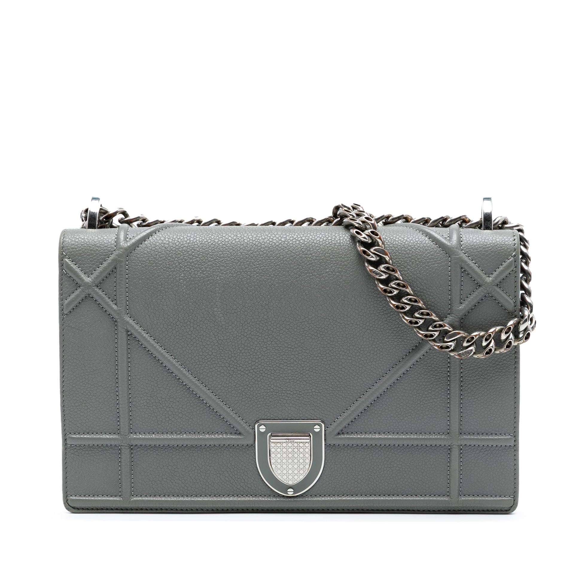 Dior Medium Grained Calfskin Diorama Flap