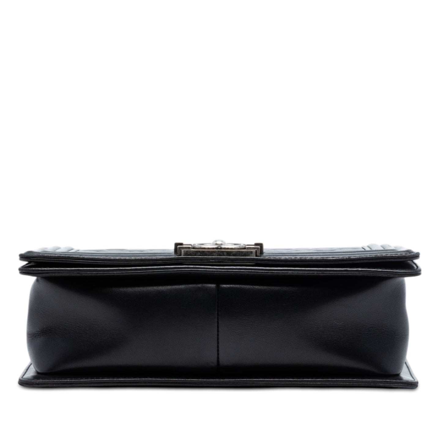 Chanel Old Medium Quilted Lambskin Boy Flap