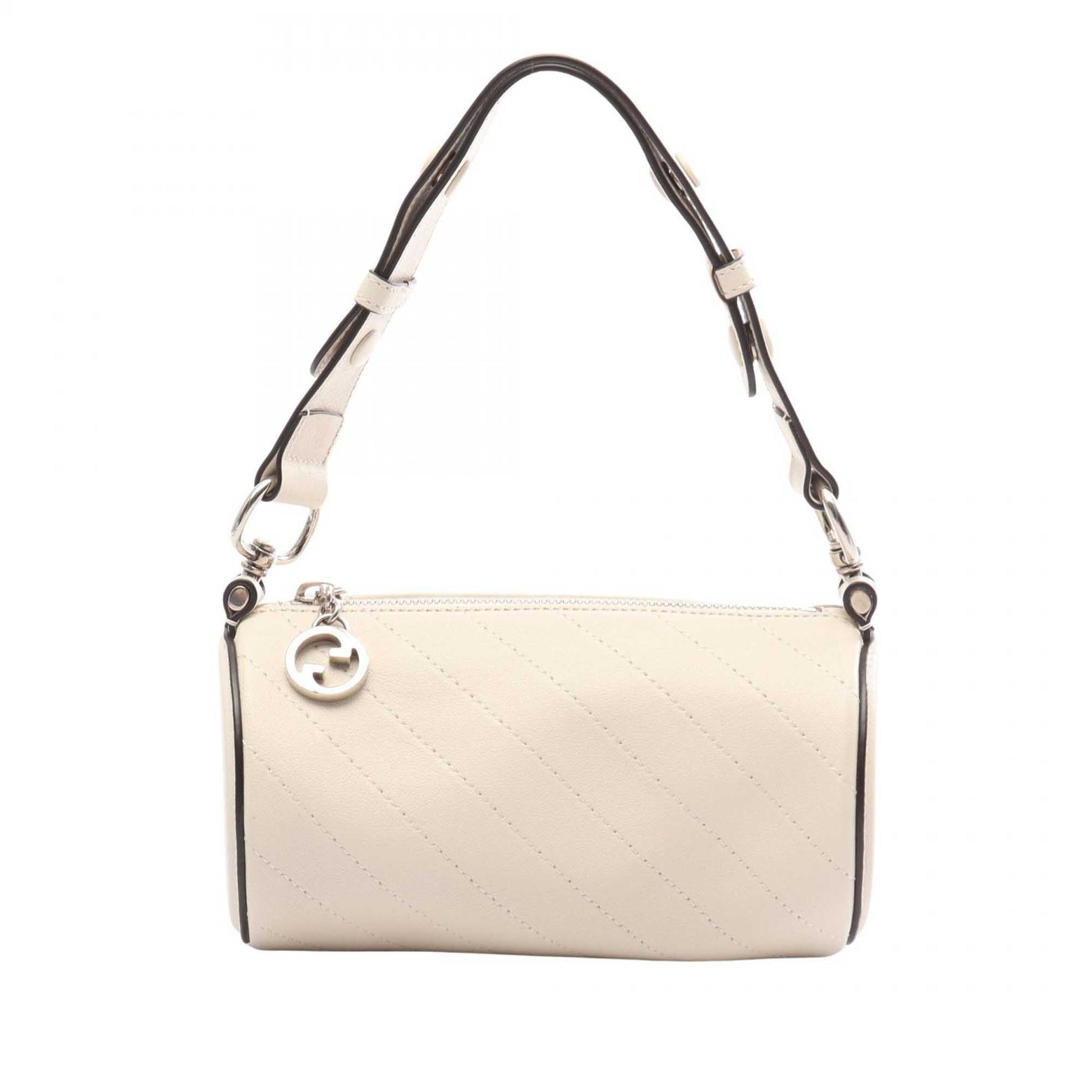 Gucci Mini Calfskin Blondie Barrel Shoulder Bag