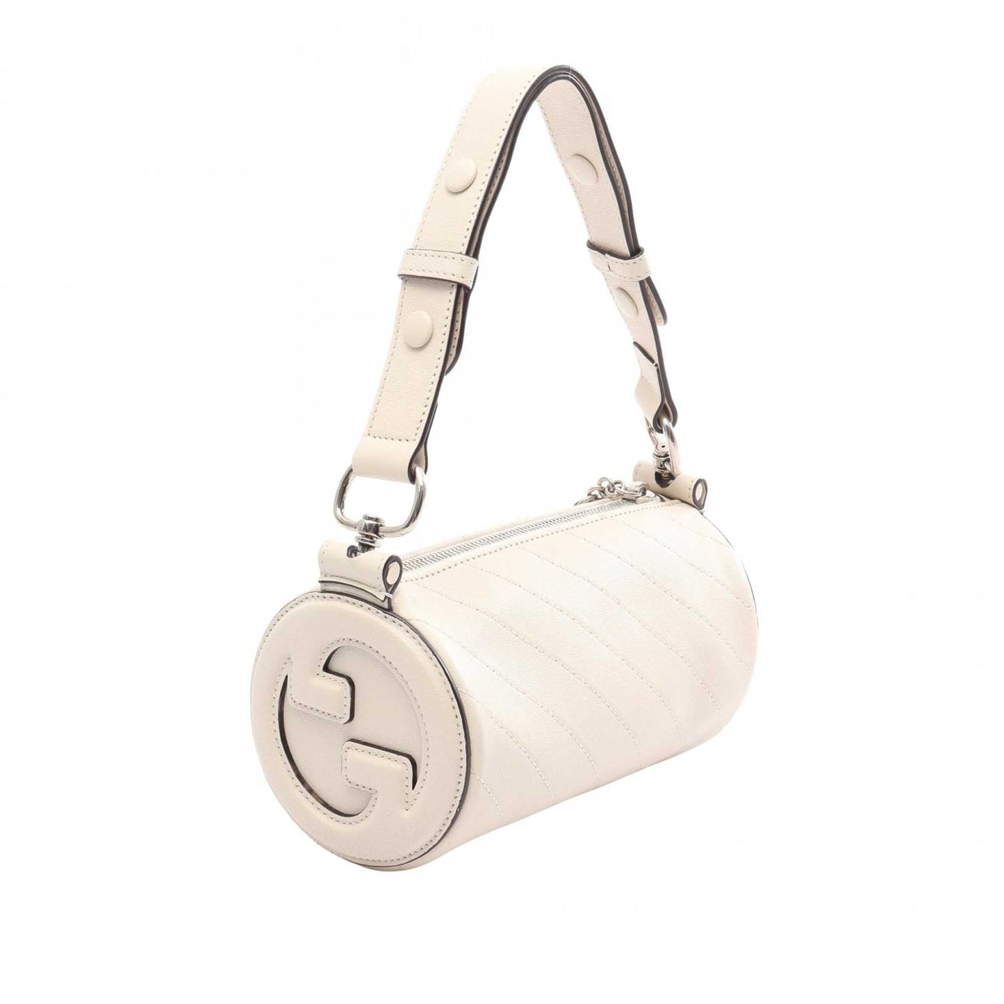 Gucci Mini Calfskin Blondie Barrel Shoulder Bag