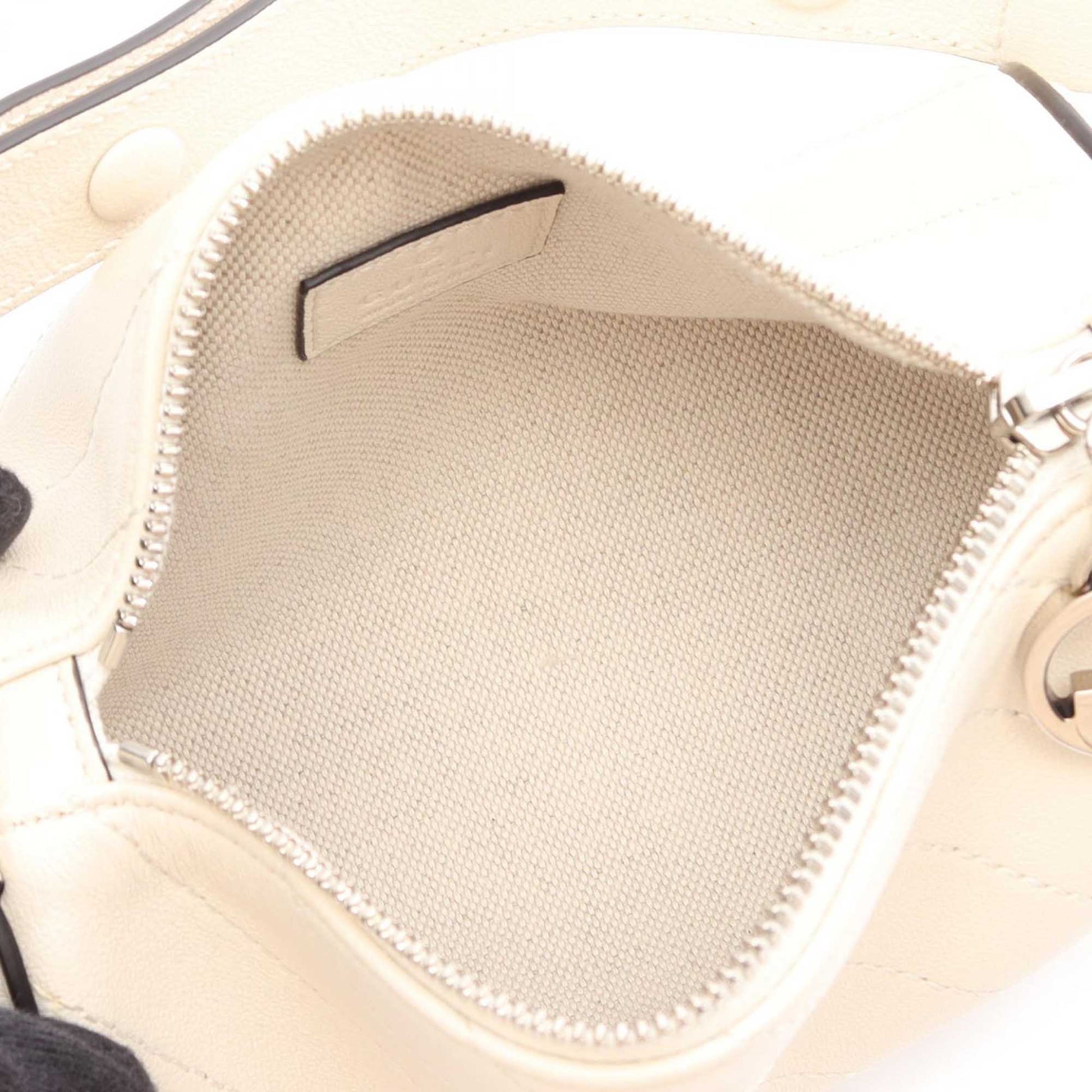 Gucci Mini Calfskin Blondie Barrel Shoulder Bag