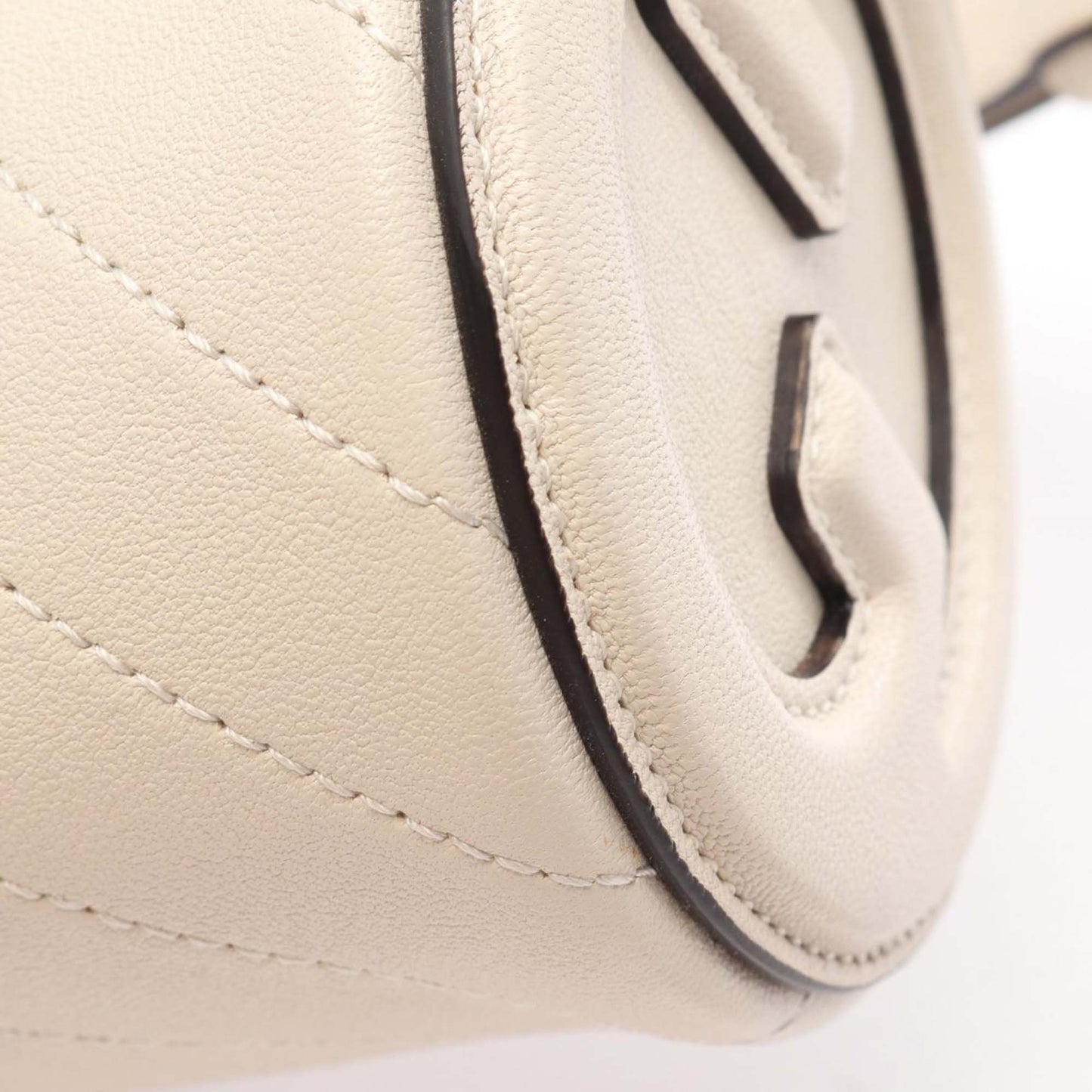 Gucci Mini Calfskin Blondie Barrel Shoulder Bag