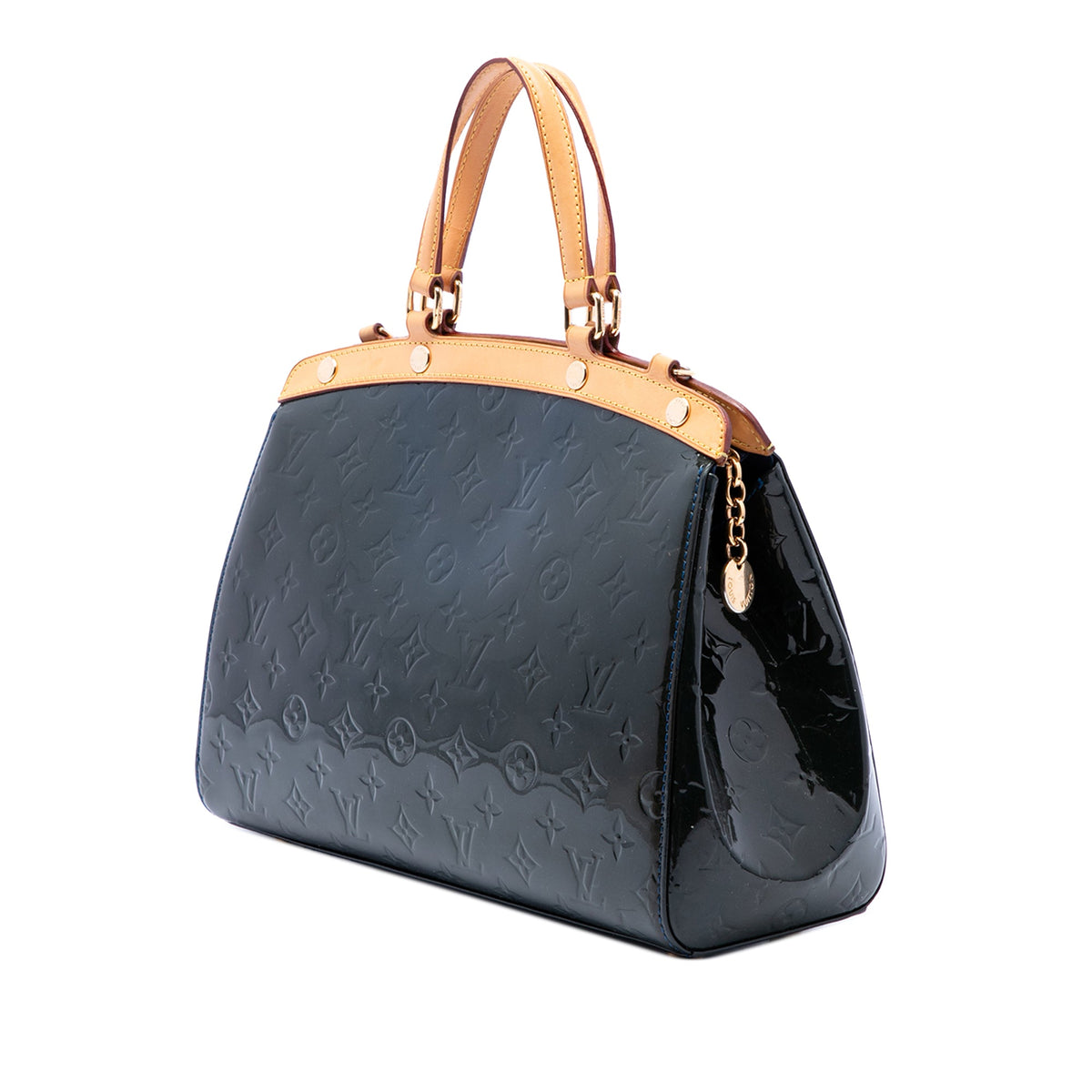Louis Vuitton Monogram Vernis Brea MM — Blue