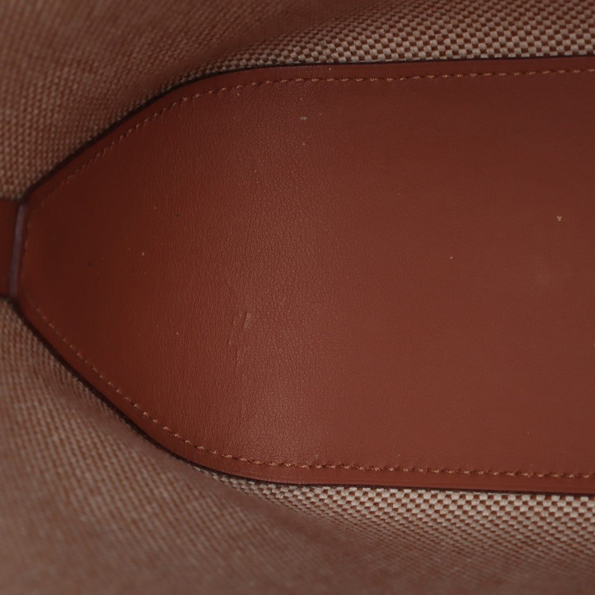 Hermès Toile and Swift Cabas H en Biais 27 — Beige