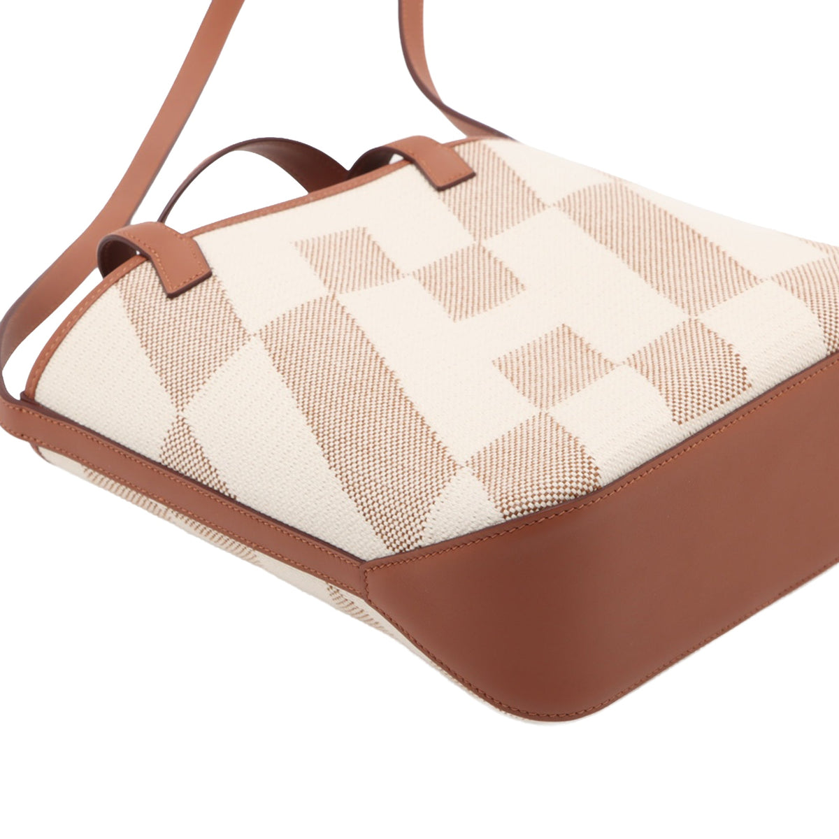 Hermès Toile and Swift Cabas H en Biais 27 — Beige