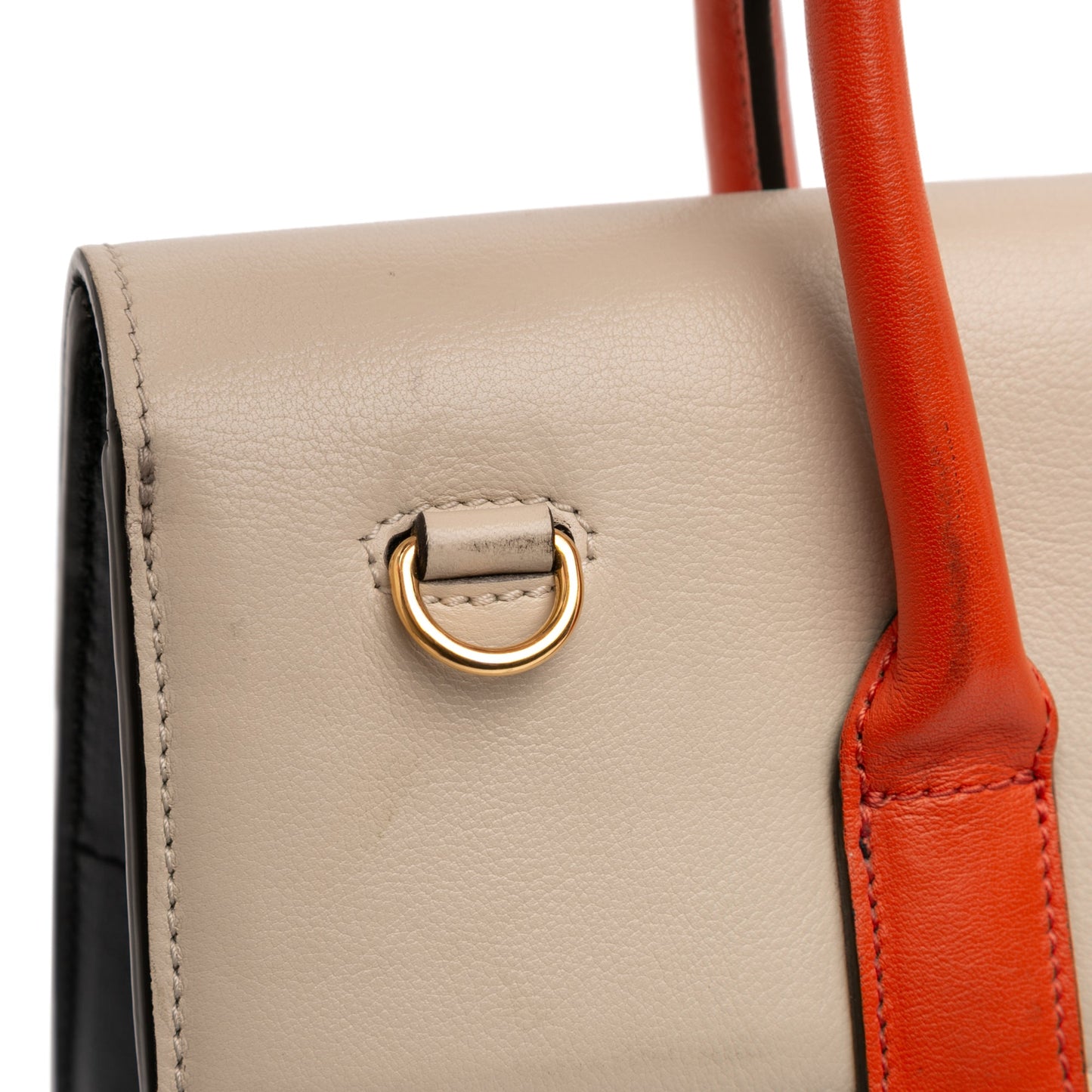 Mulberry Tricolor Smooth Calfskin Bayswater Satchel