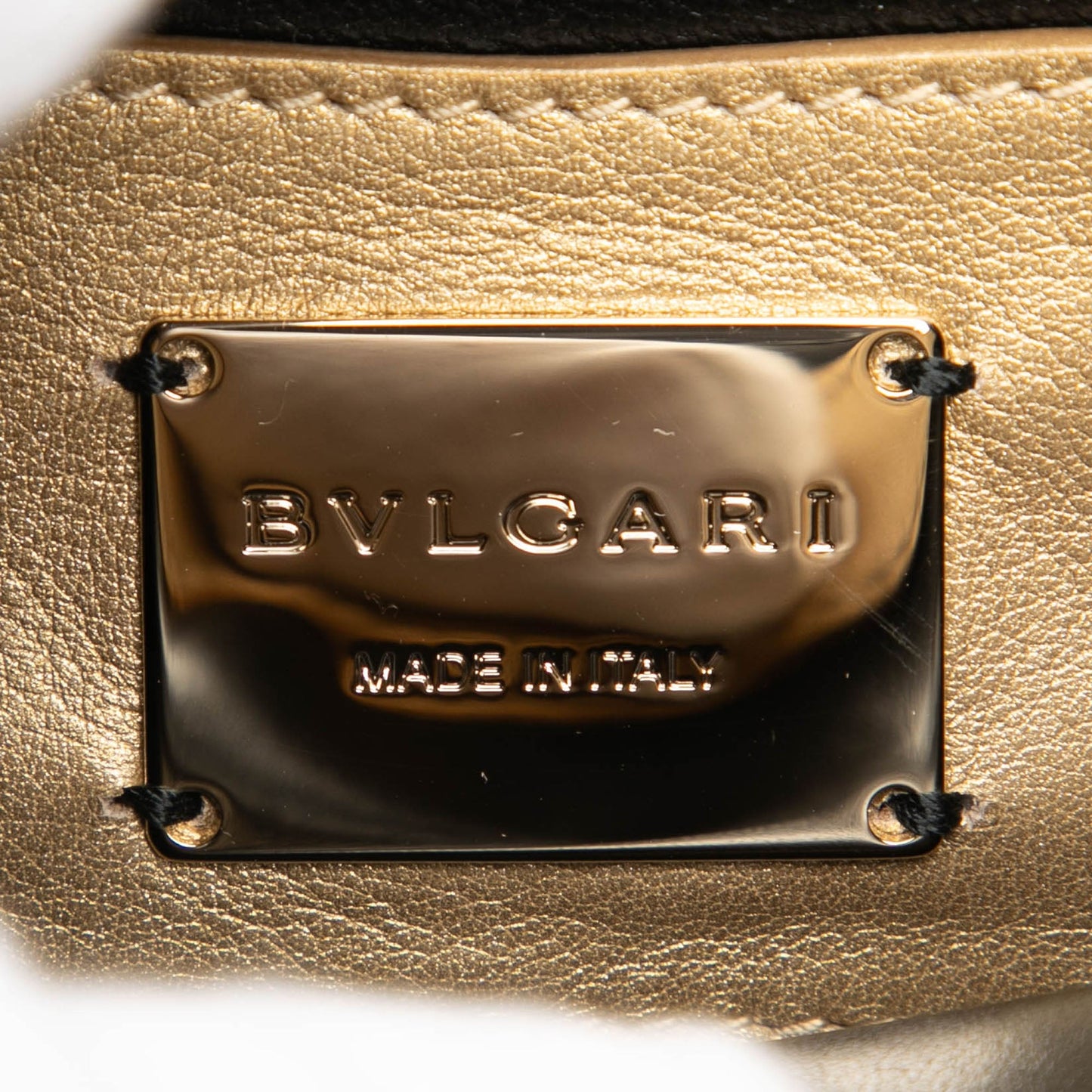 Bvlgari Mini Laser Cut Calfskin Serpenti Forever Diamond Blast Sunshine Crossbody