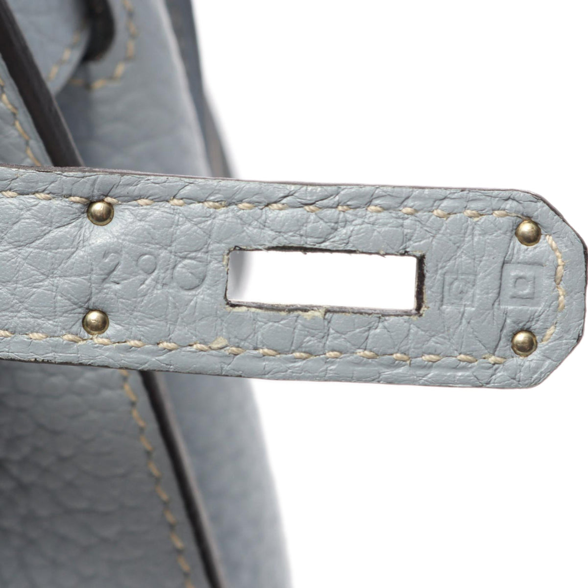 Hermès Clemence Jypsiere 28 — Blue