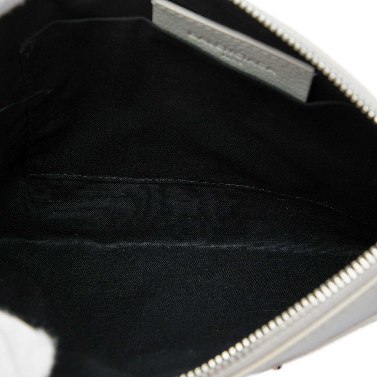 Balenciaga Goatskin Motocross Classic Metallic Edge Clutch