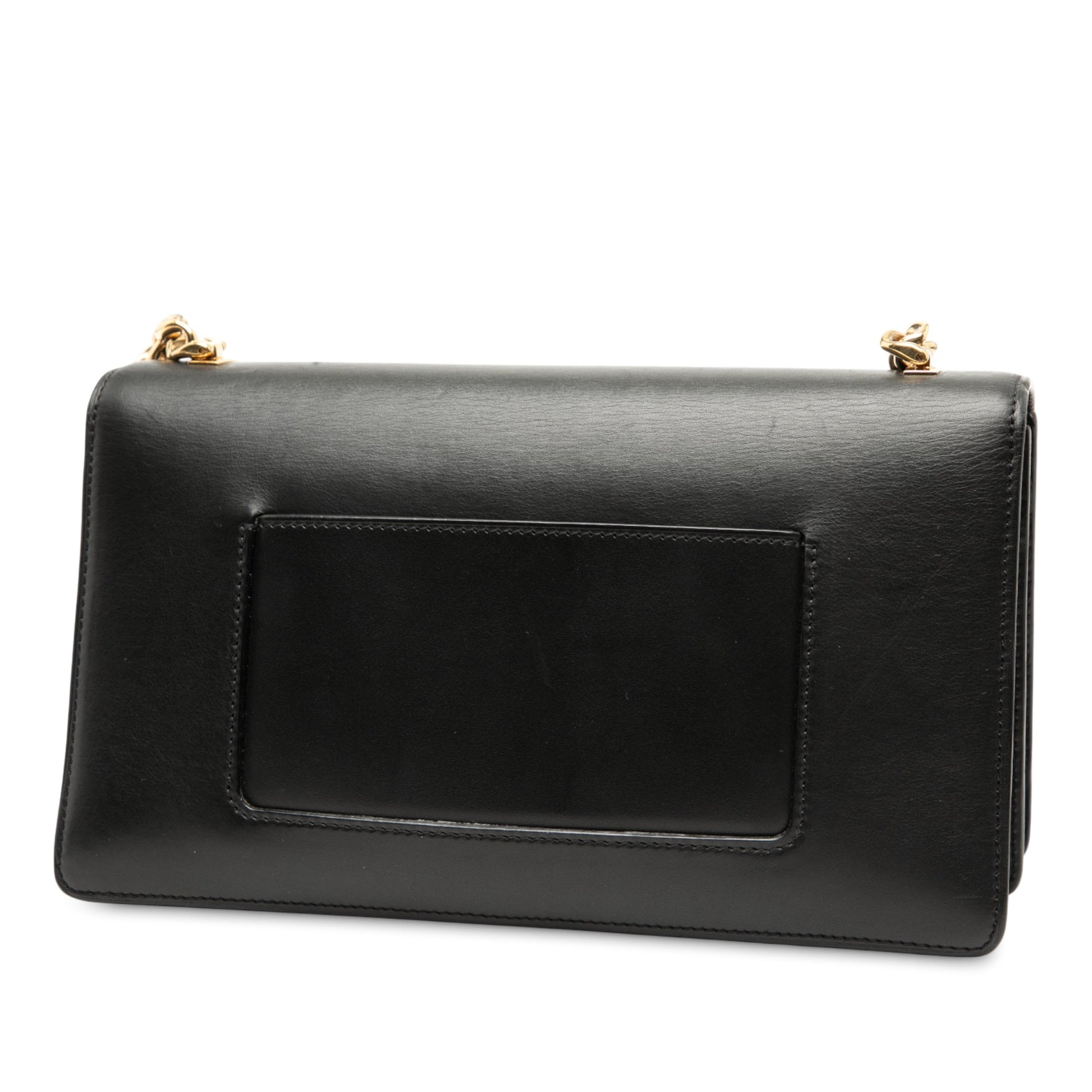 Celine Small Leather Case Chain Flap
