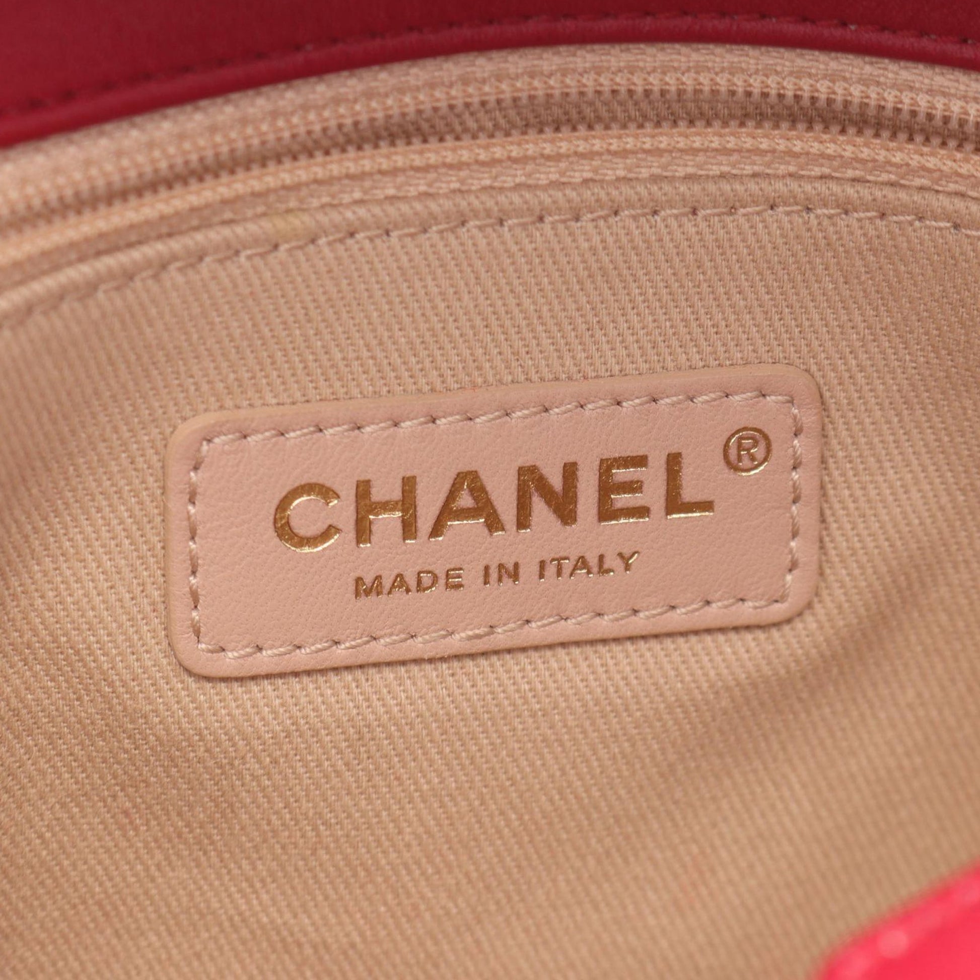 Chanel Small Chevron Lambskin Coco Envelope Flap