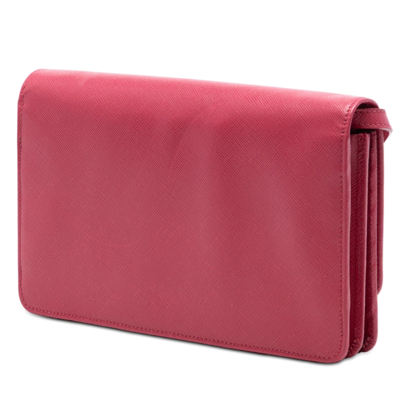 Prada Saffiano Wallet on Strap