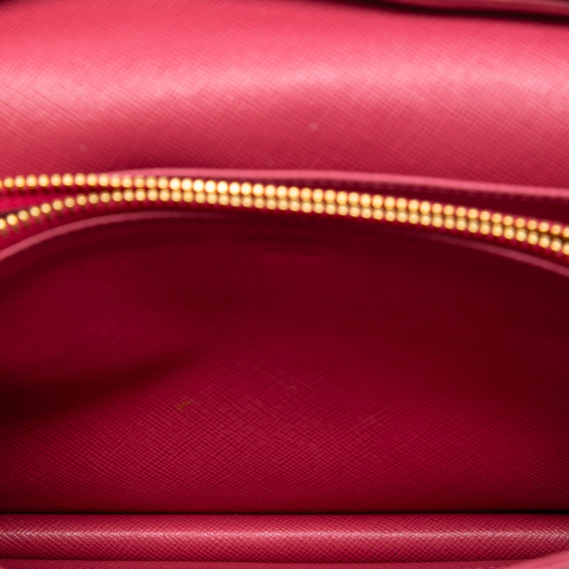 Prada Saffiano Wallet on Strap