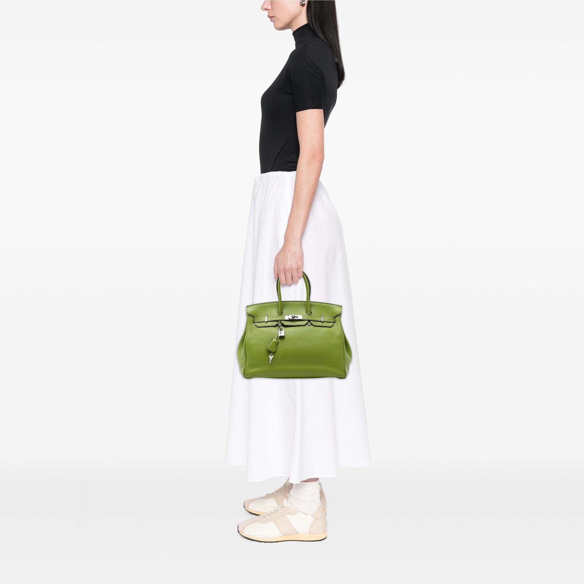 Hermès Clemence Birkin Retourne 35