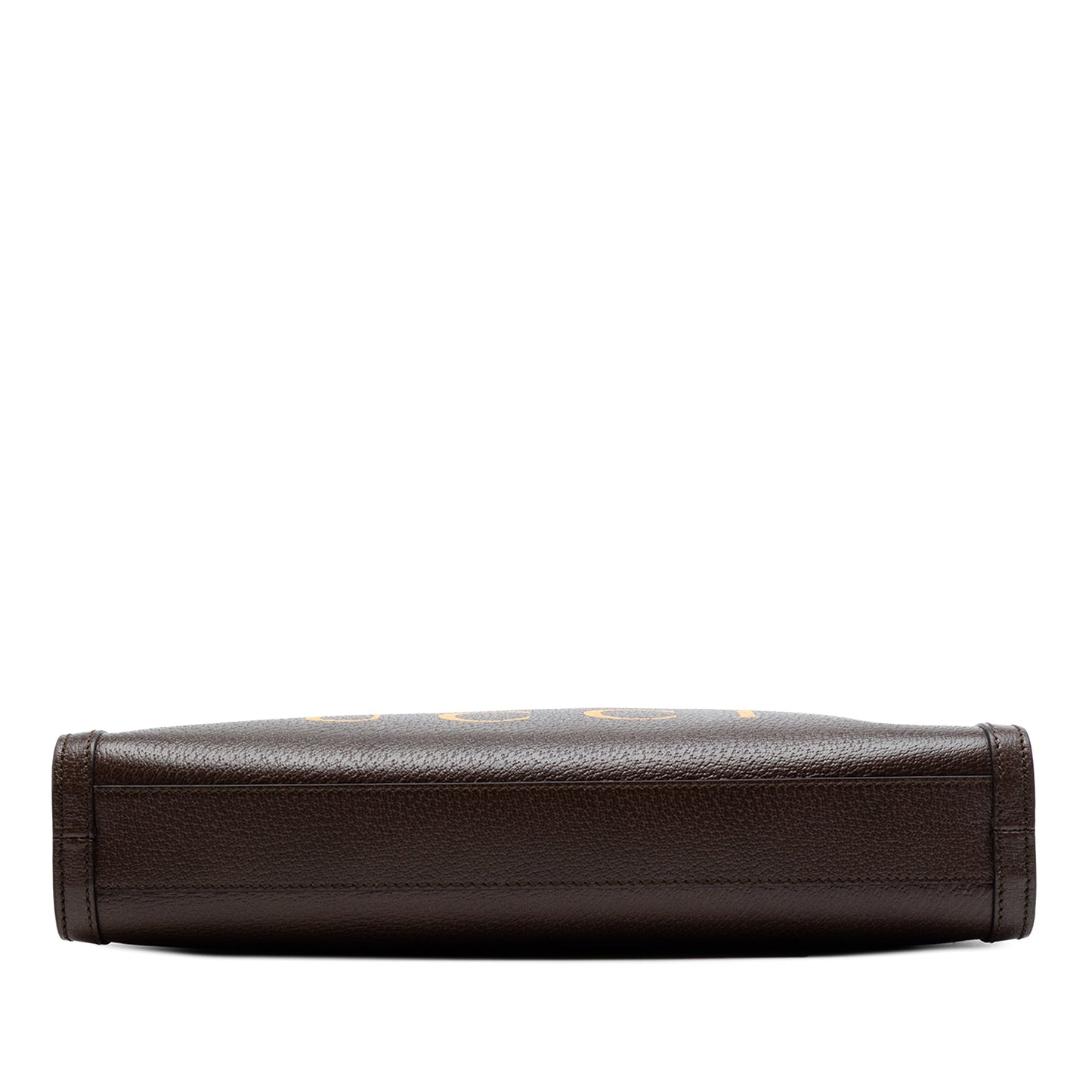 Gucci 100th Anniversary Textured Calfskin Logo Convertible Tote