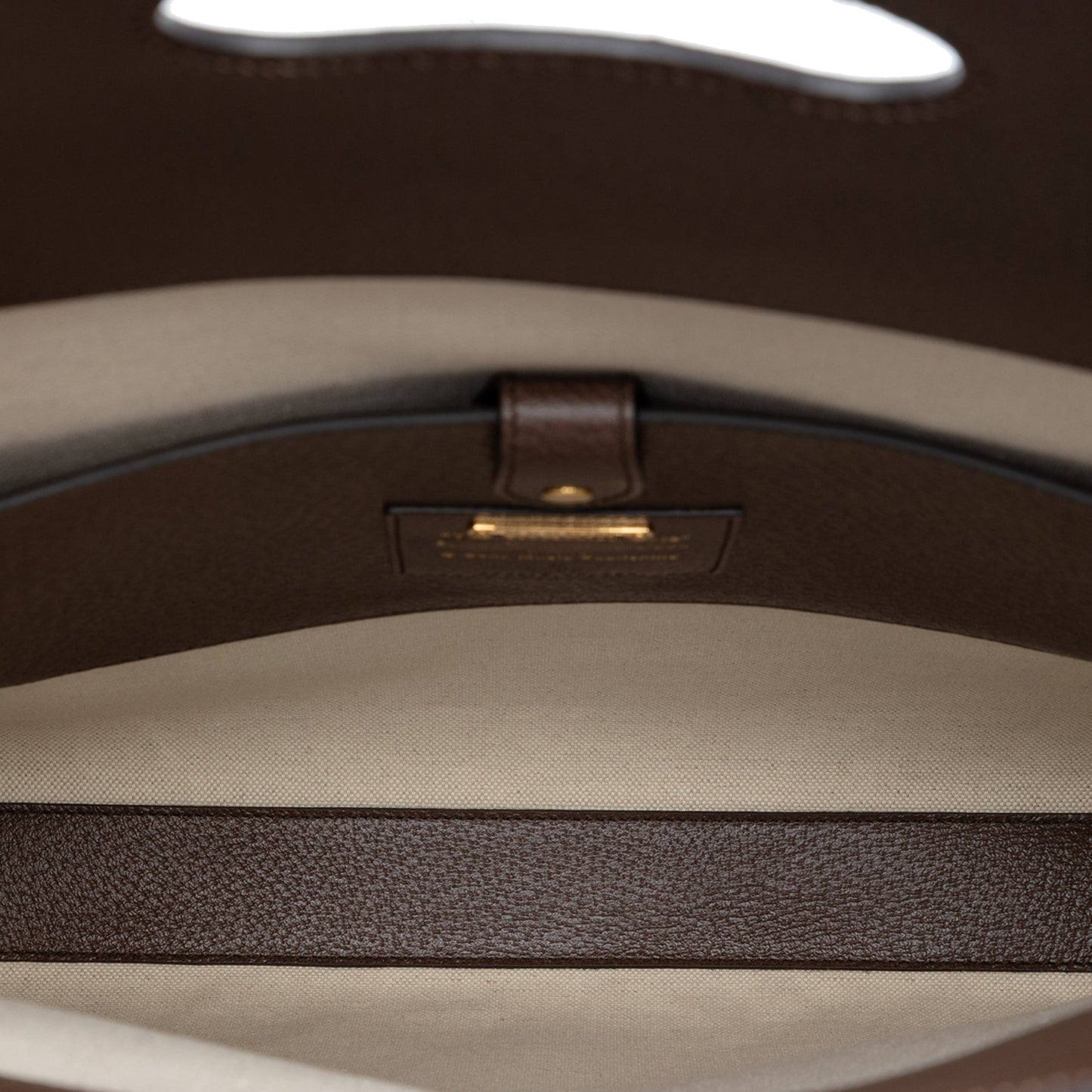 Gucci 100th Anniversary Textured Calfskin Logo Convertible Tote