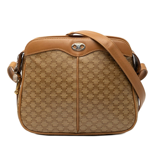 Celine Macadam Coated Canvas Crossbody