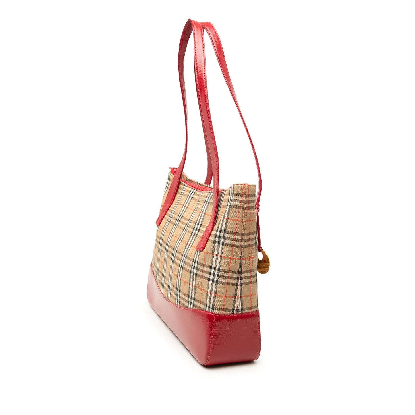 Burberry Haymarket Check Canvas Tote