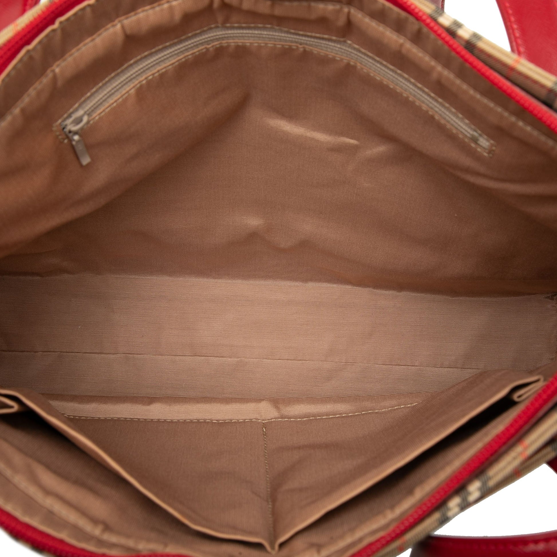 Burberry Haymarket Check Canvas Tote