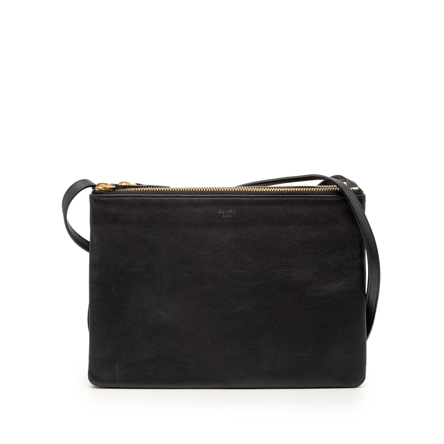 Celine Large Lambskin Trio Crossbody