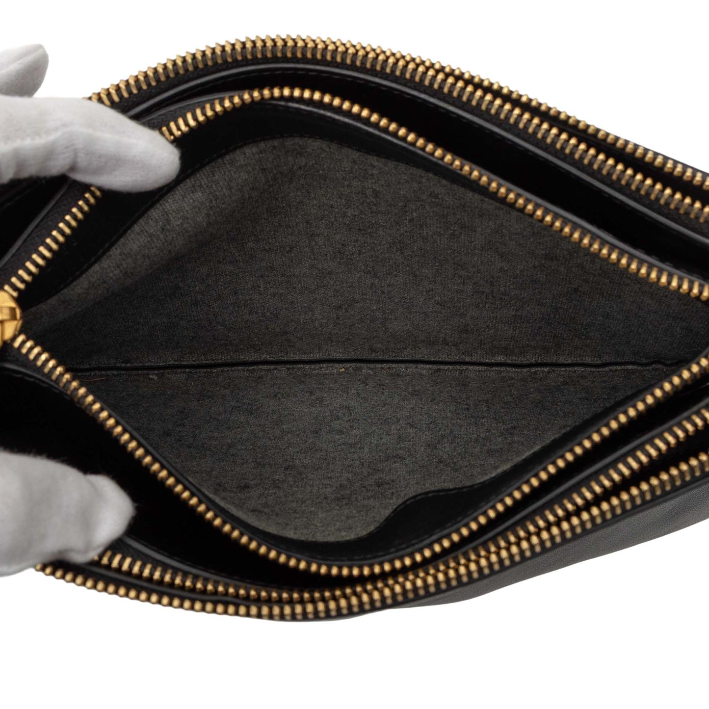 Celine Large Lambskin Trio Crossbody