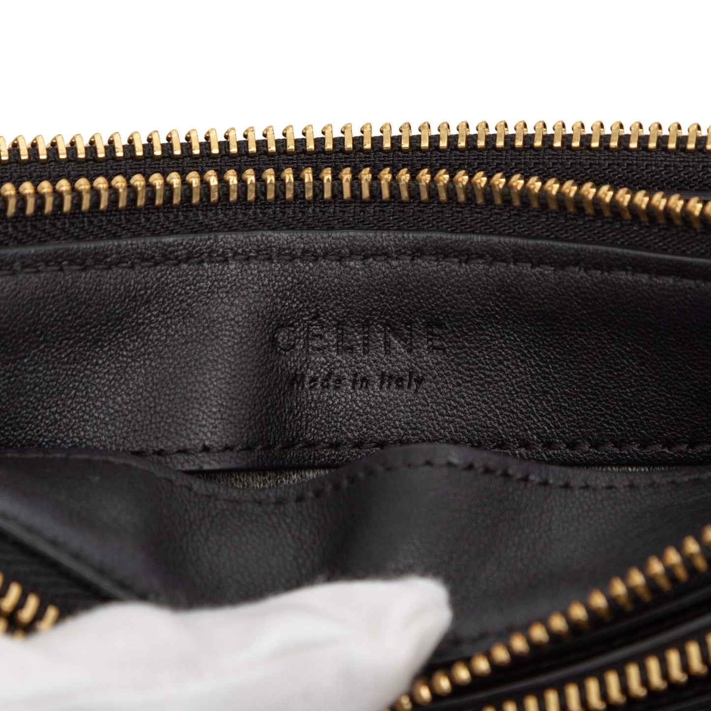 Celine Large Lambskin Trio Crossbody