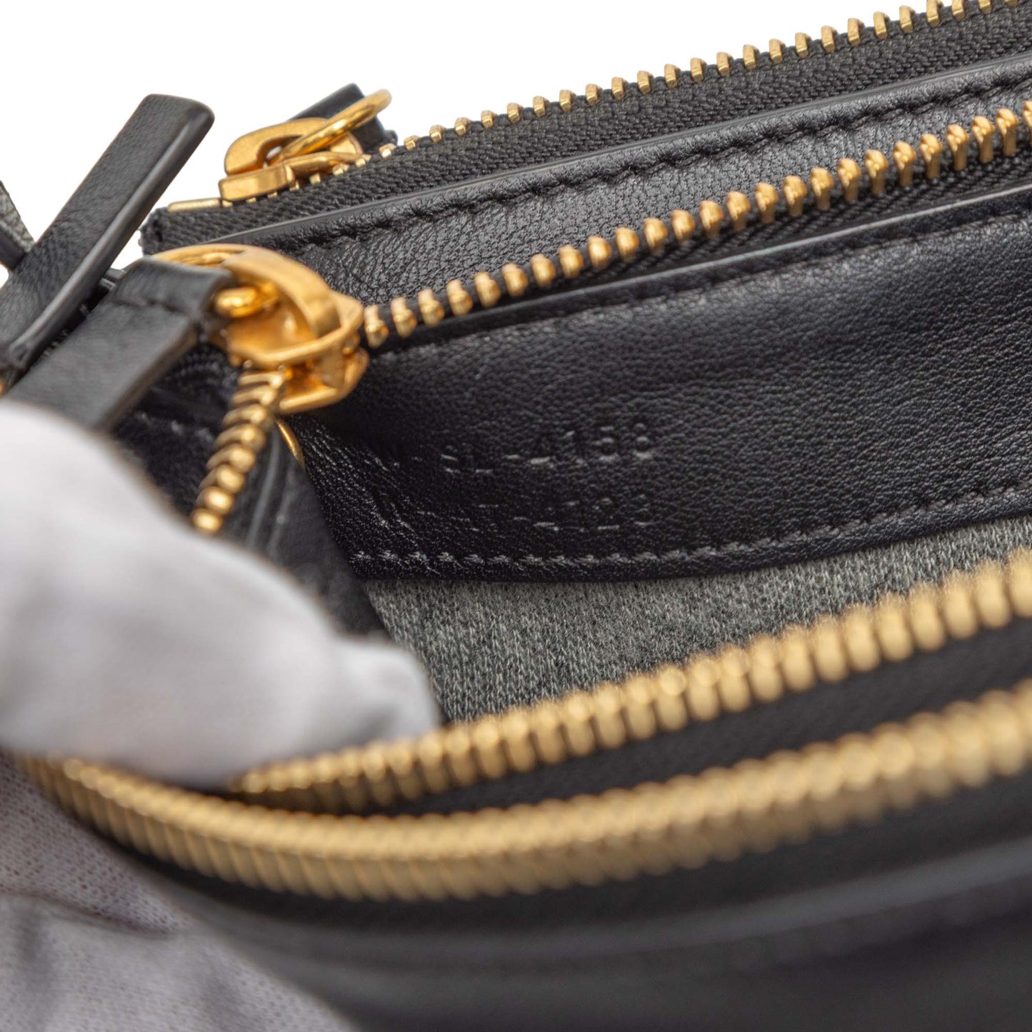 Celine Large Lambskin Trio Crossbody