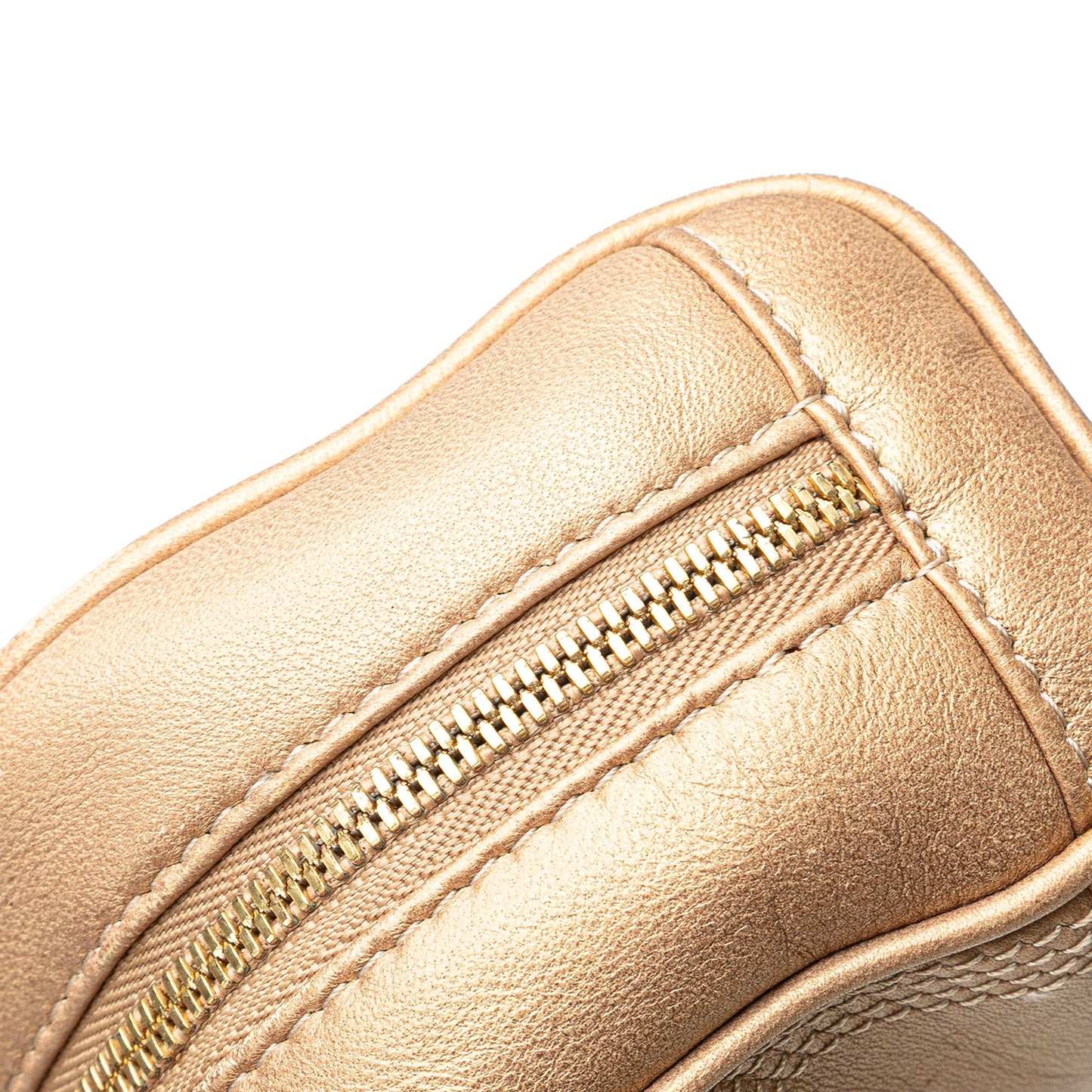 LOEWE Micro Metallic Leather Amazona Satchel