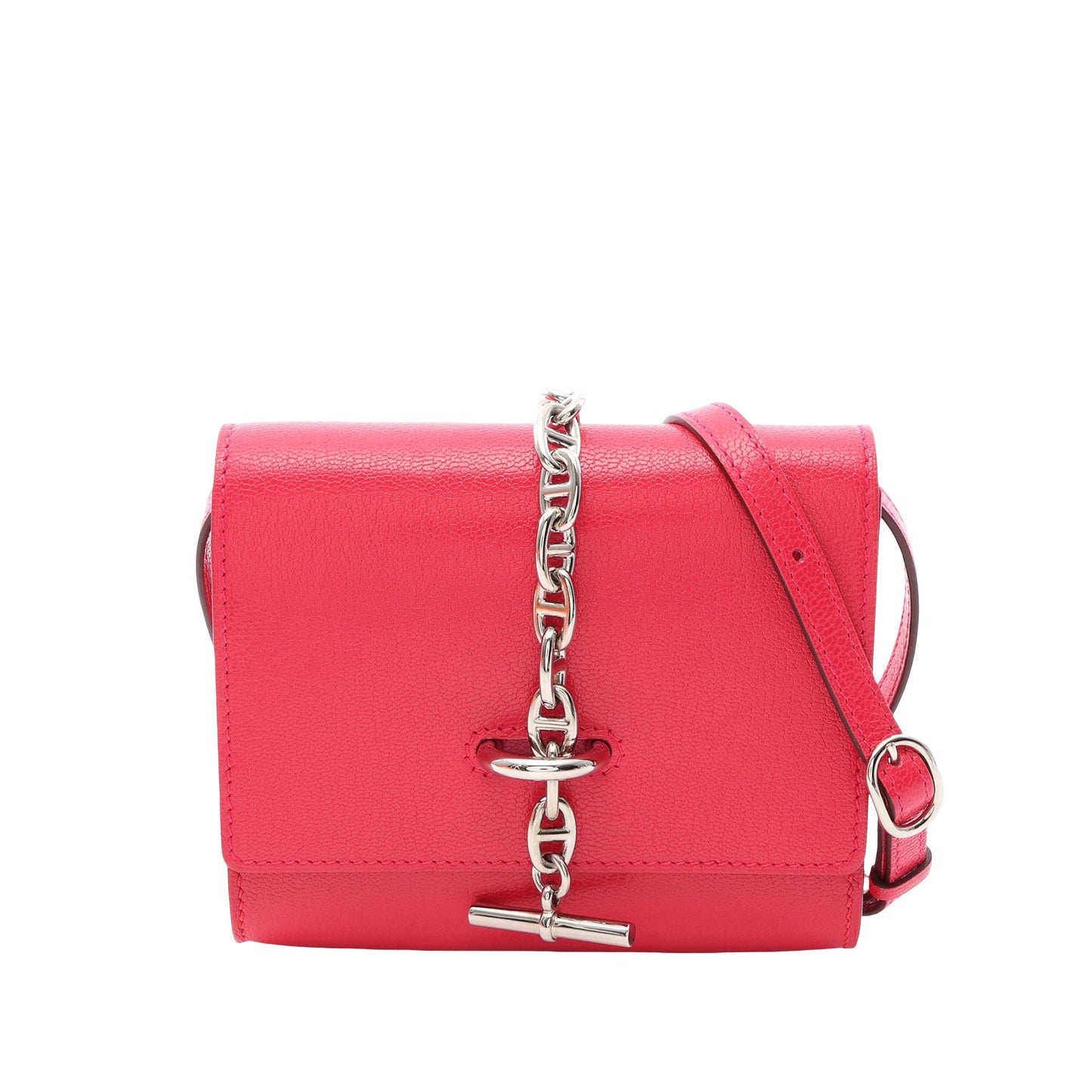Hermès Chevre MysoreChaine d'Ancre Compact Wallet