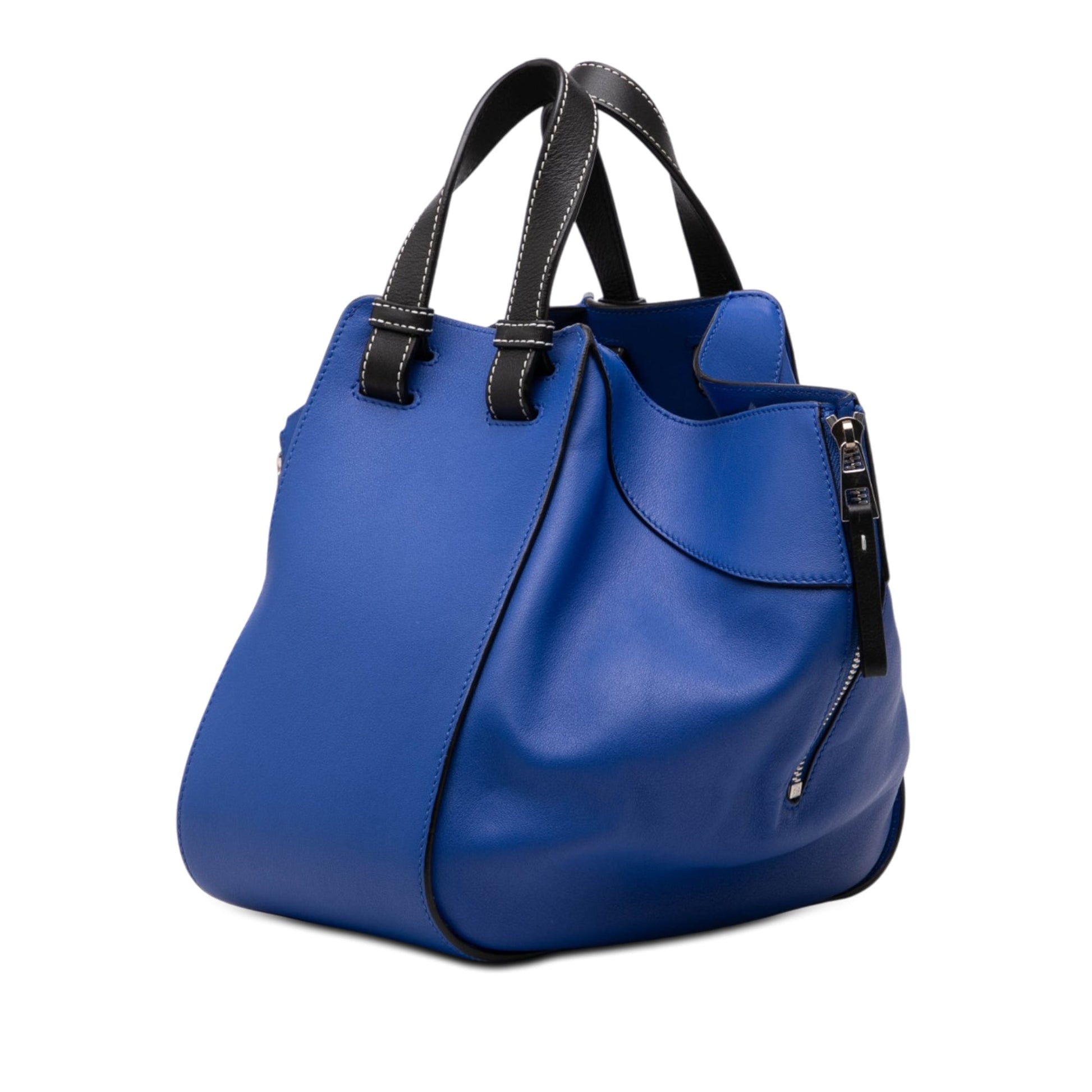 LOEWE Small Bicolor Calfskin Can't Take It Hammock Bag