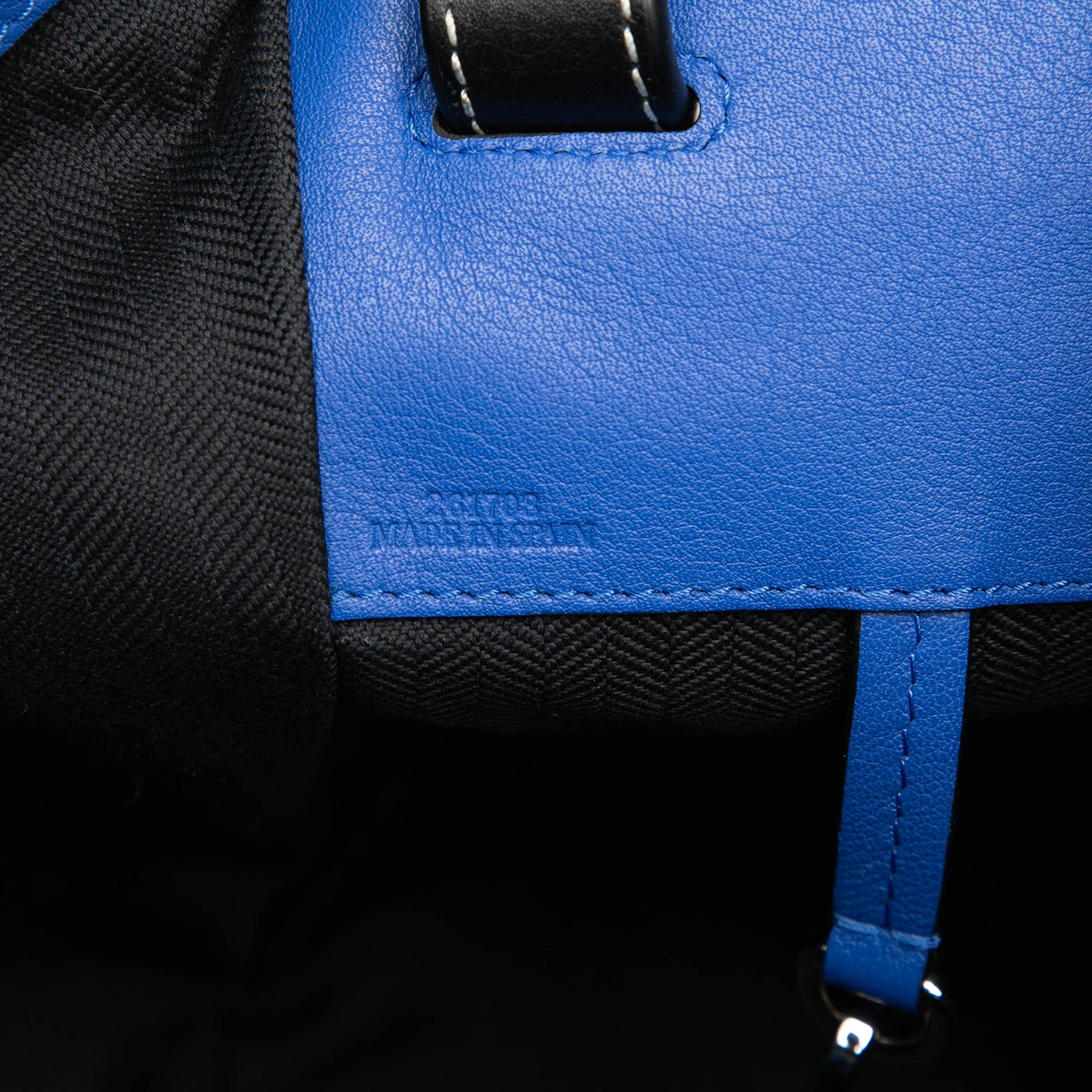 LOEWE Small Bicolor Calfskin Can't Take It Hammock Bag