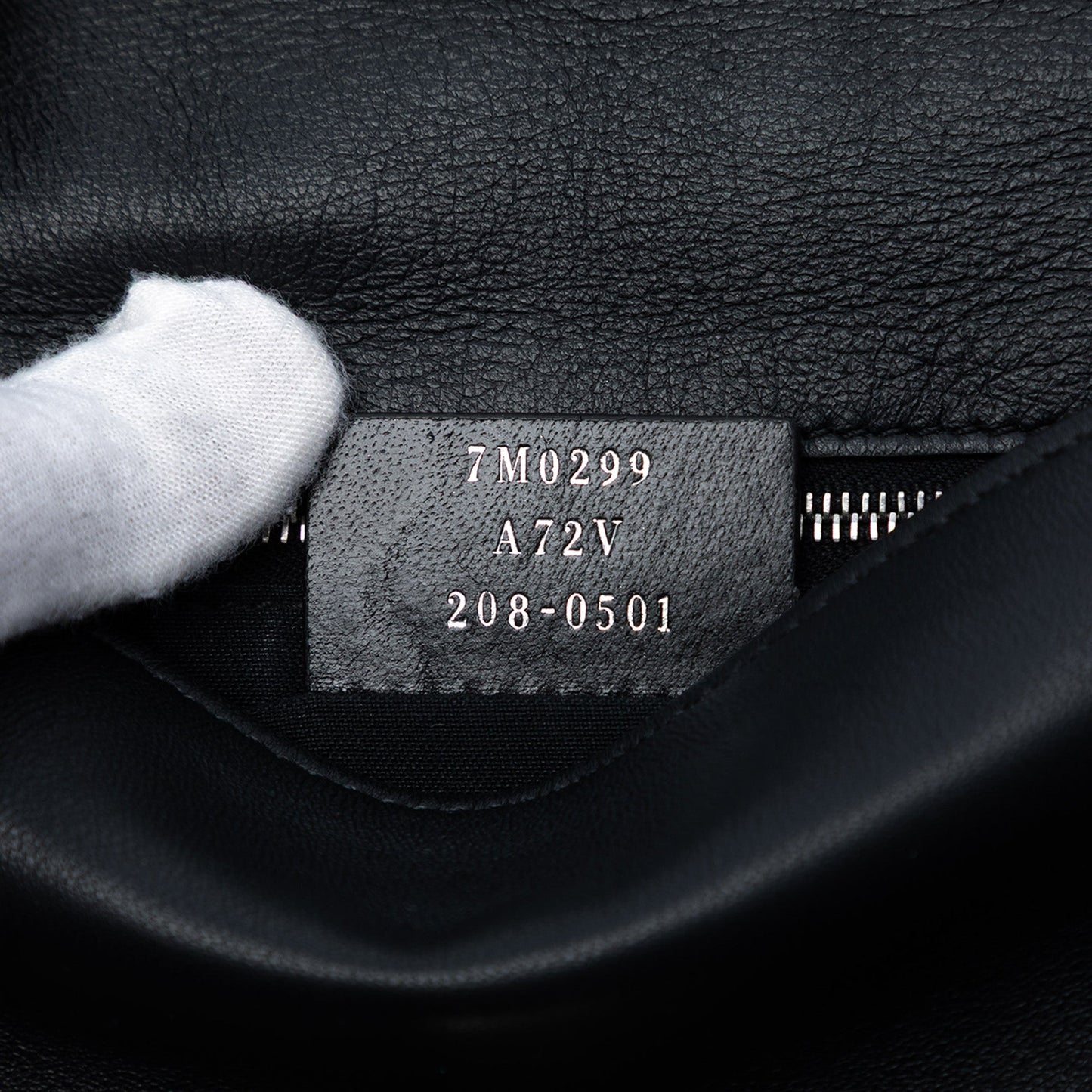 Fendi Mini Zucca Embossed Nappa Expandable Flap Crossbody