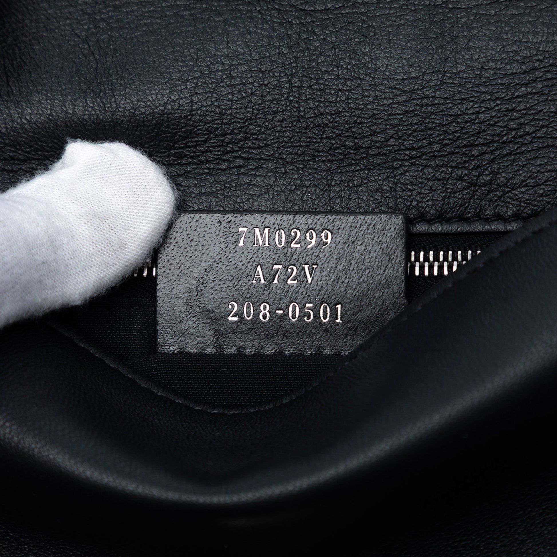 Fendi Mini Zucca Embossed Nappa Expandable Flap Crossbody