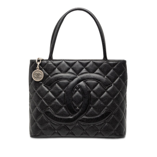 Chanel Caviar Medallion Tote