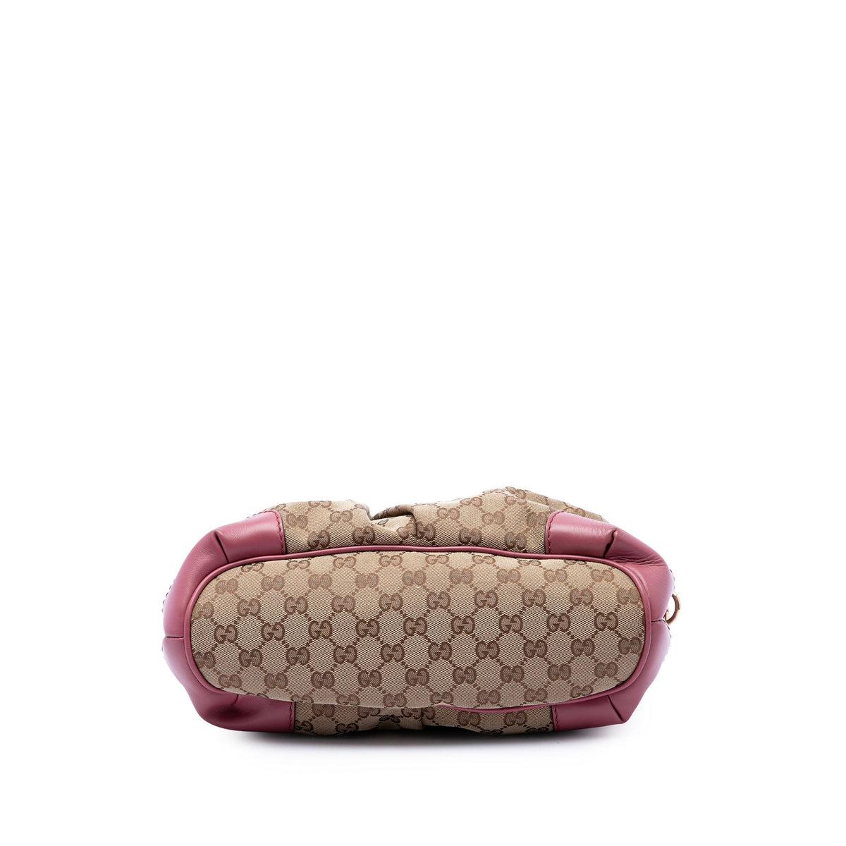 Gucci GG Canvas Sukey Satchel — Beige