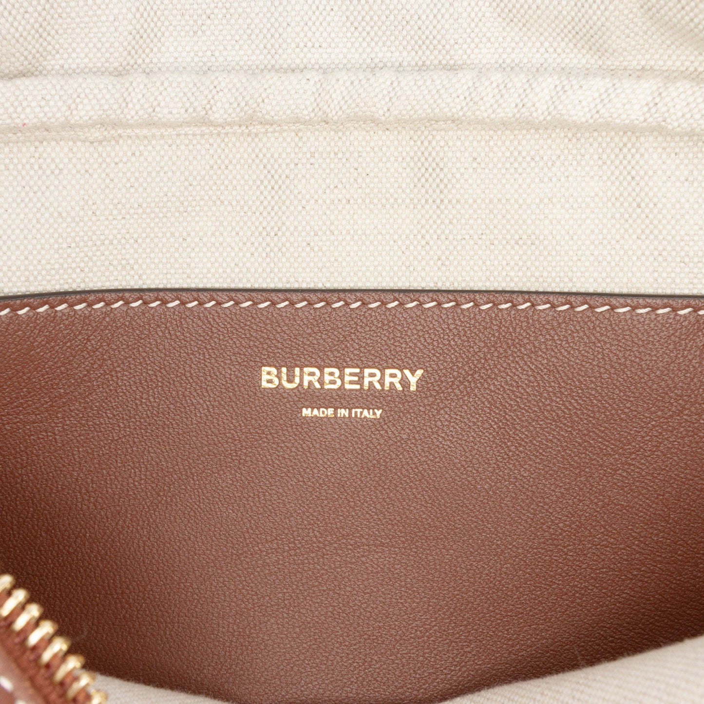 Burberry Small Knitted Check Lola Camera Bag
