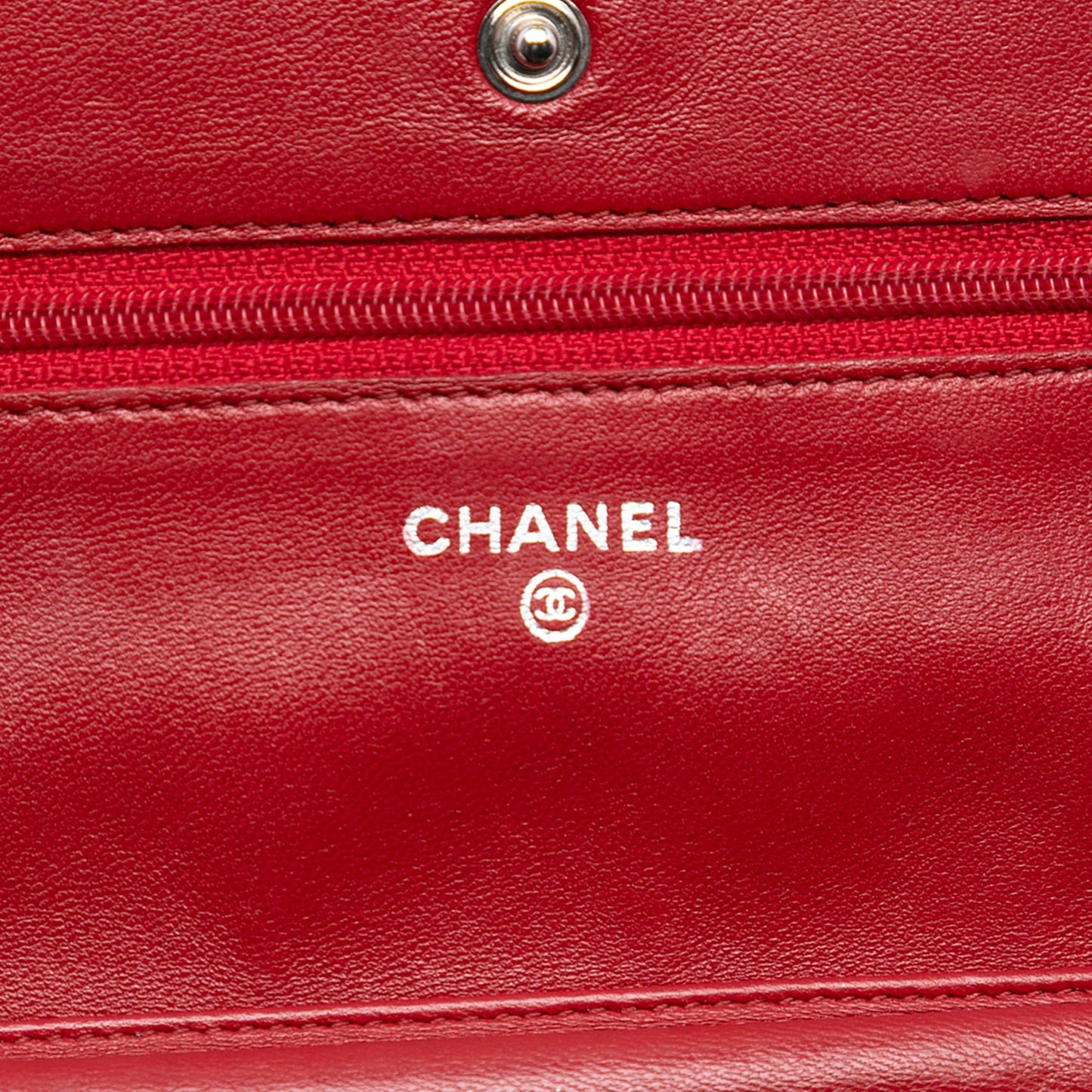 Chanel CC Quilted Lambskin Wallet on Chain