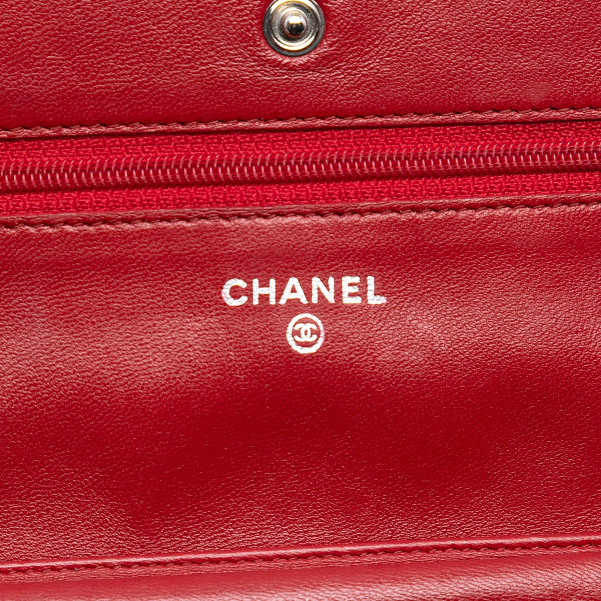 Chanel CC Quilted Lambskin Wallet on Chain