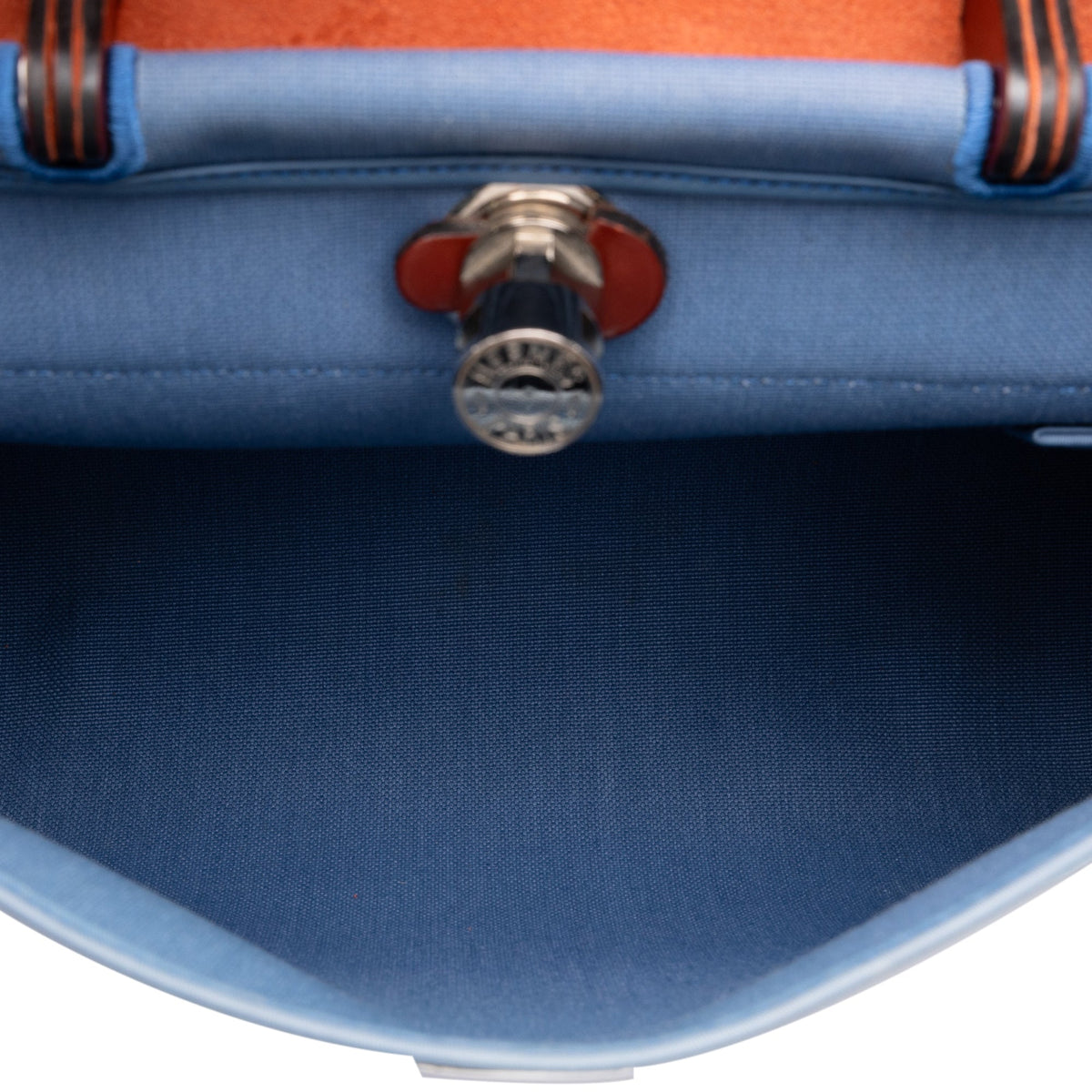 Hermès Toile Herbag Zip 31 — Blue