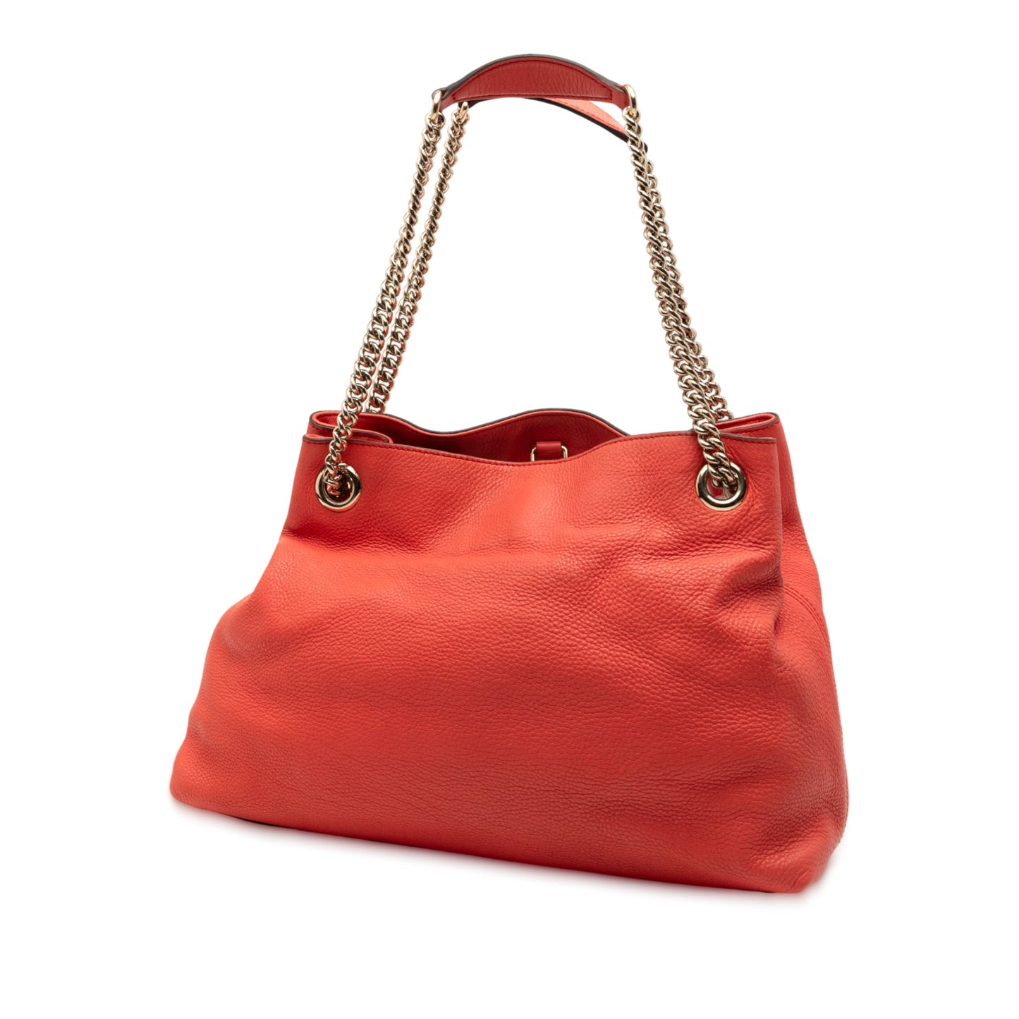 Gucci Medium Leather Soho Chain Tote