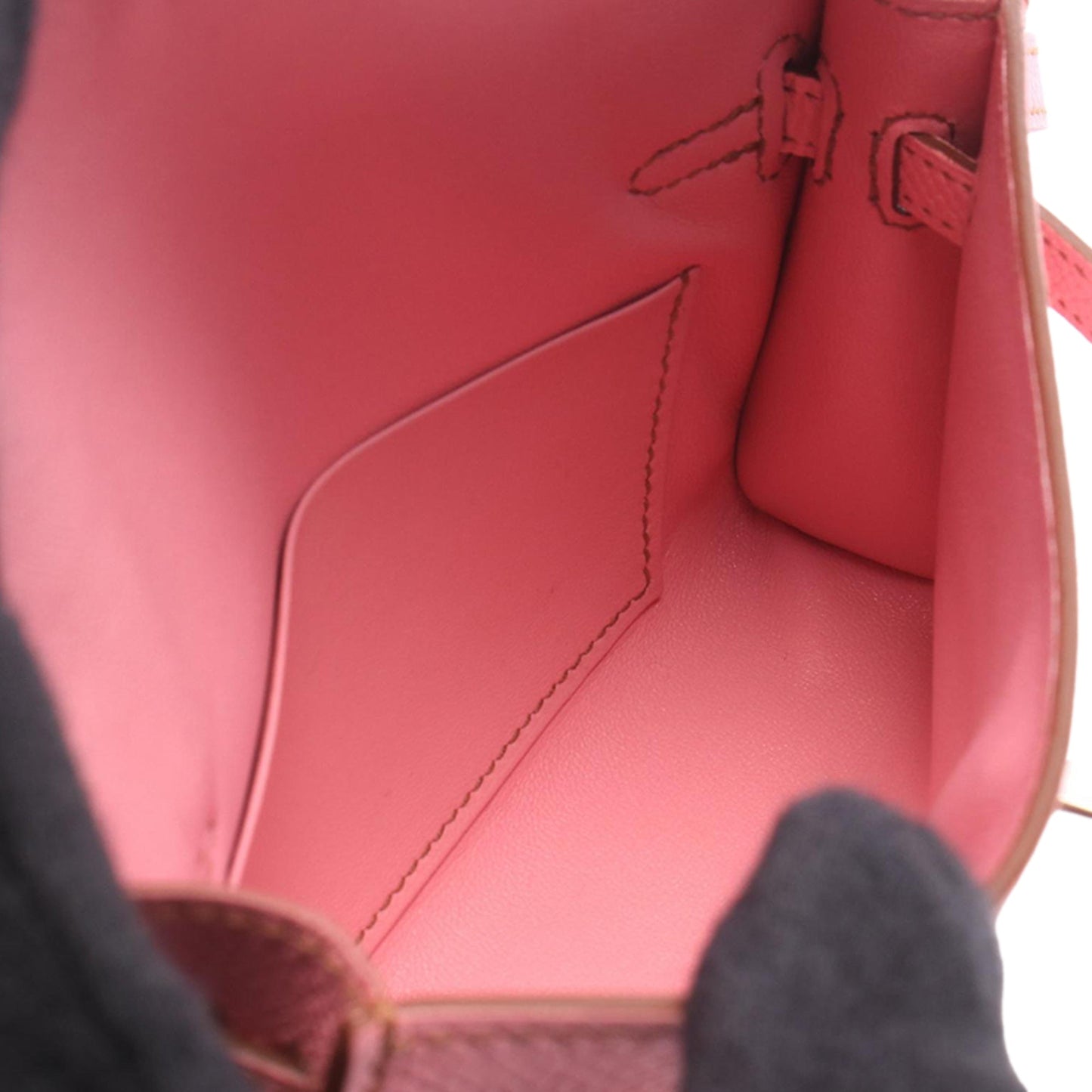 Hermès Epsom Micro Kelly Sellier 15