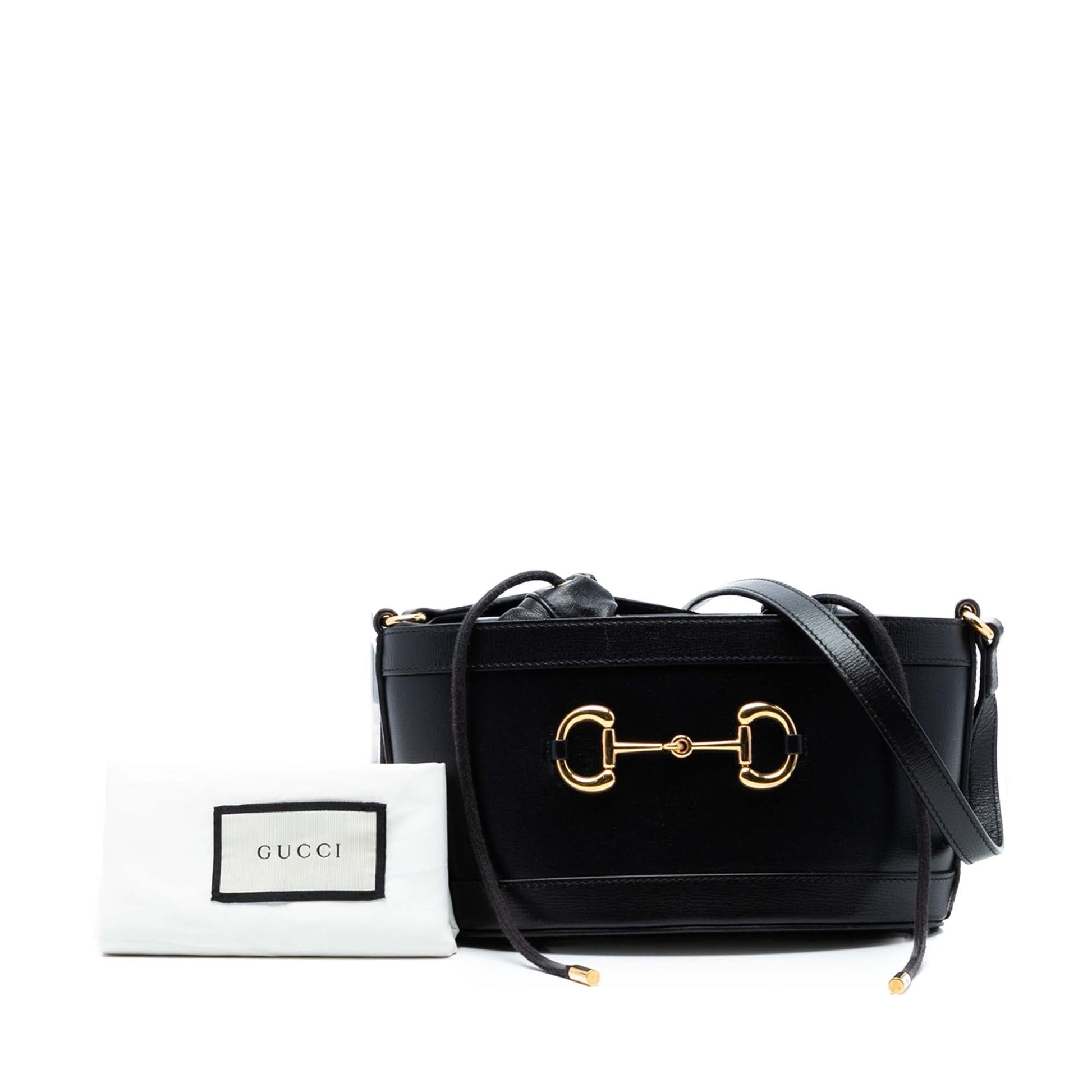 Gucci Leather Horsebit 1955 Bucket Bag