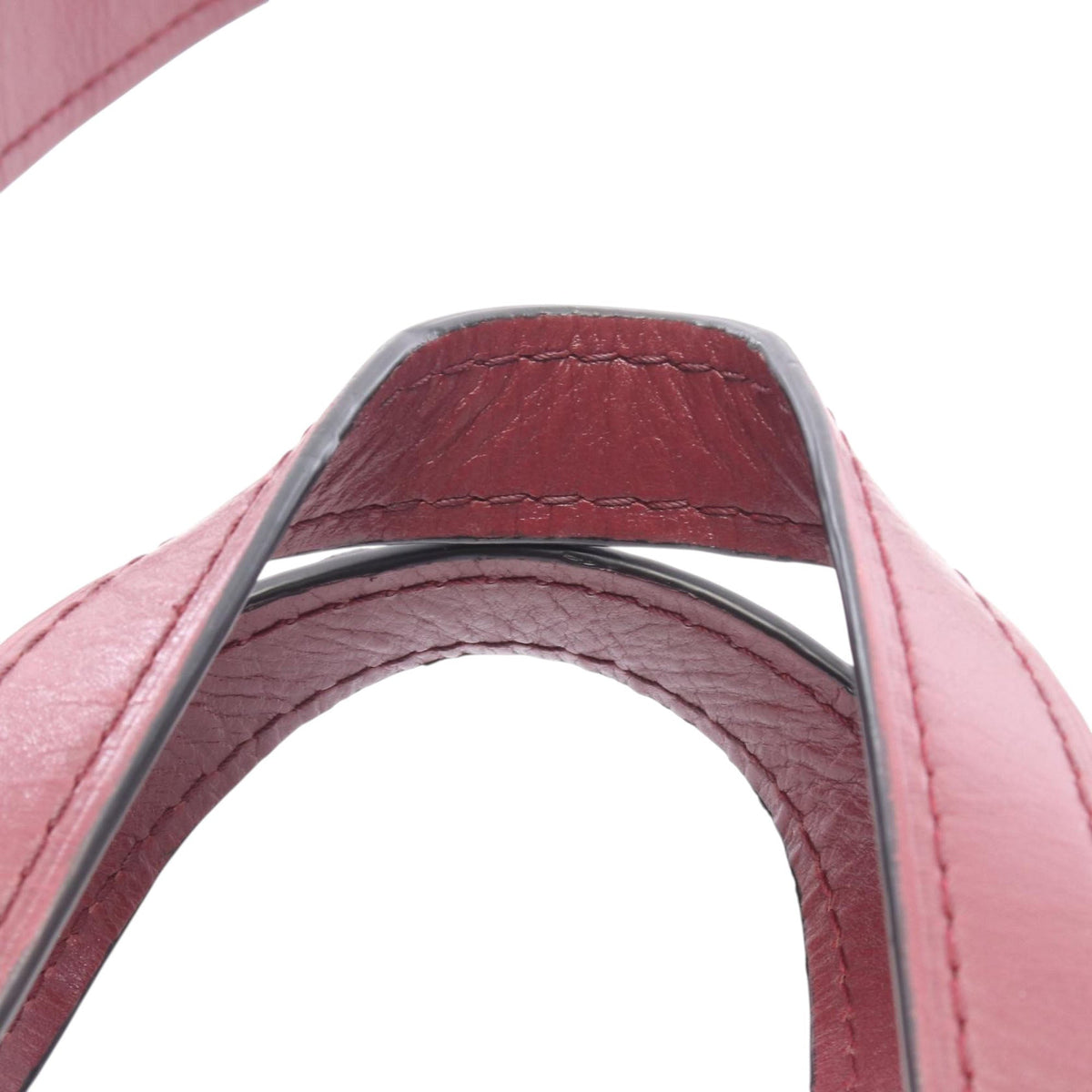 LOEWE Mini Gate Top Handle Satchel — Red